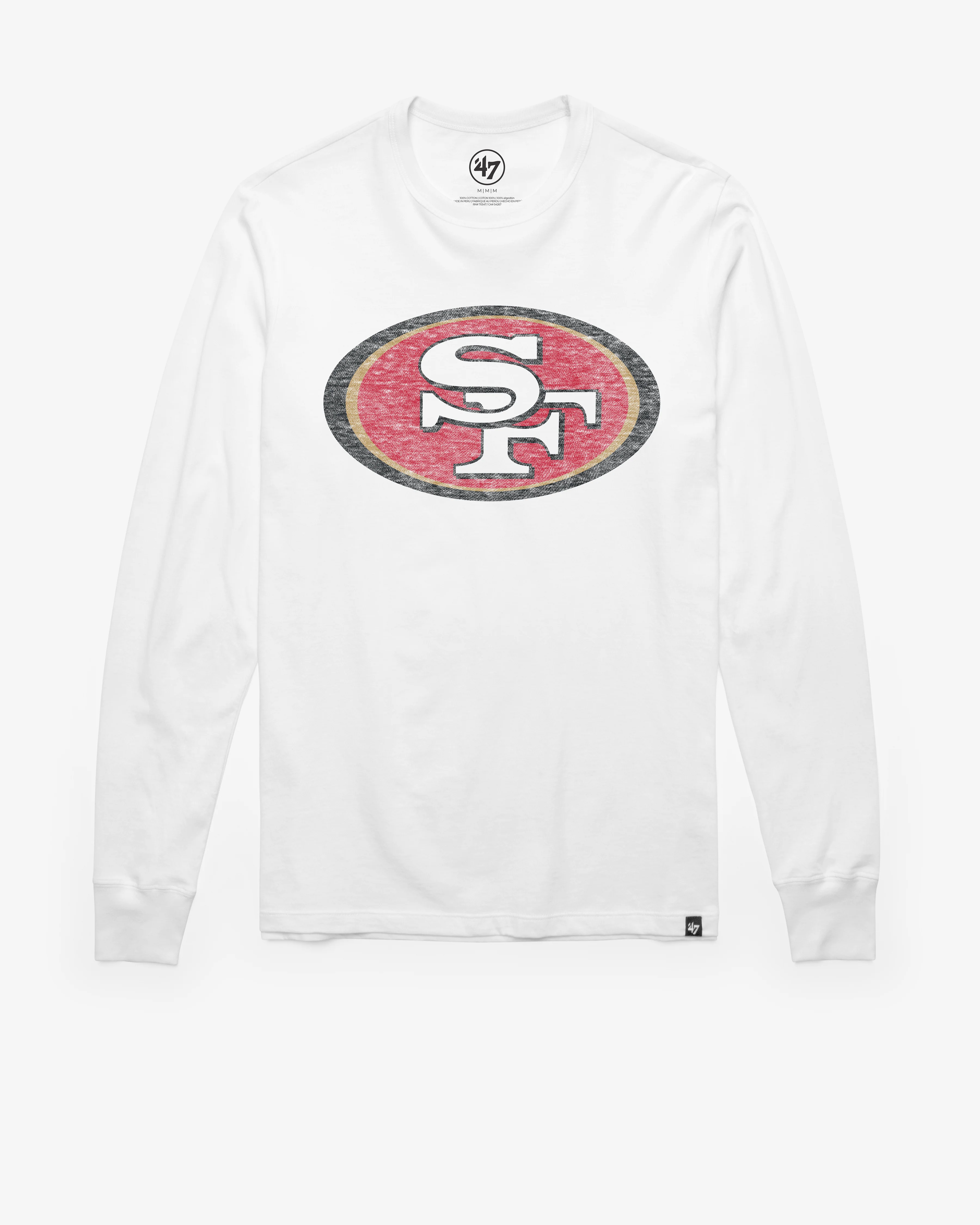 SAN FRANCISCO 49ERS PREMIER  '47 FRANKLIN LONG SLEEVE TEE