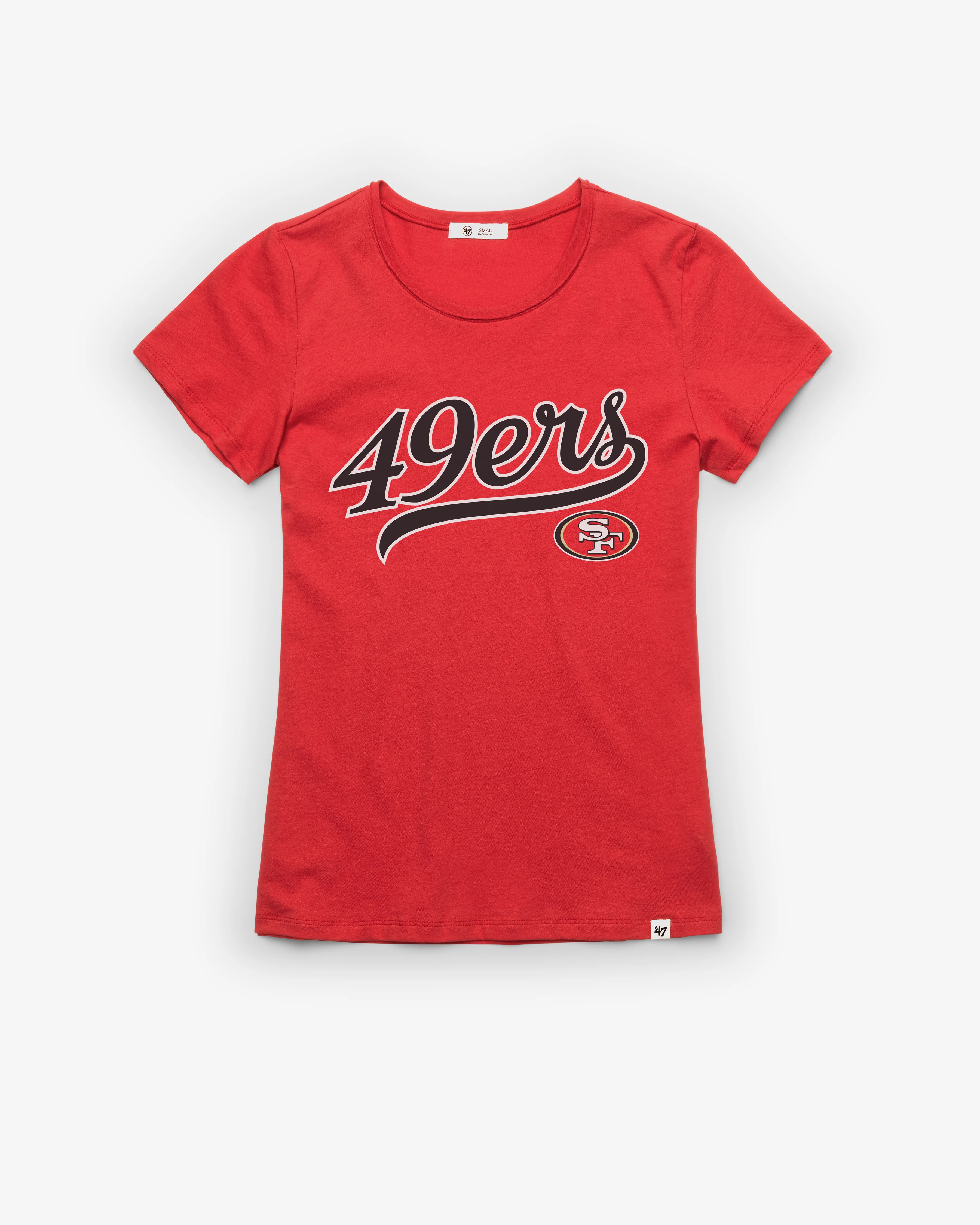 SAN FRANCISCO 49ERS TAIL SWEEP '47 FRANKIE TEE WOMENS
