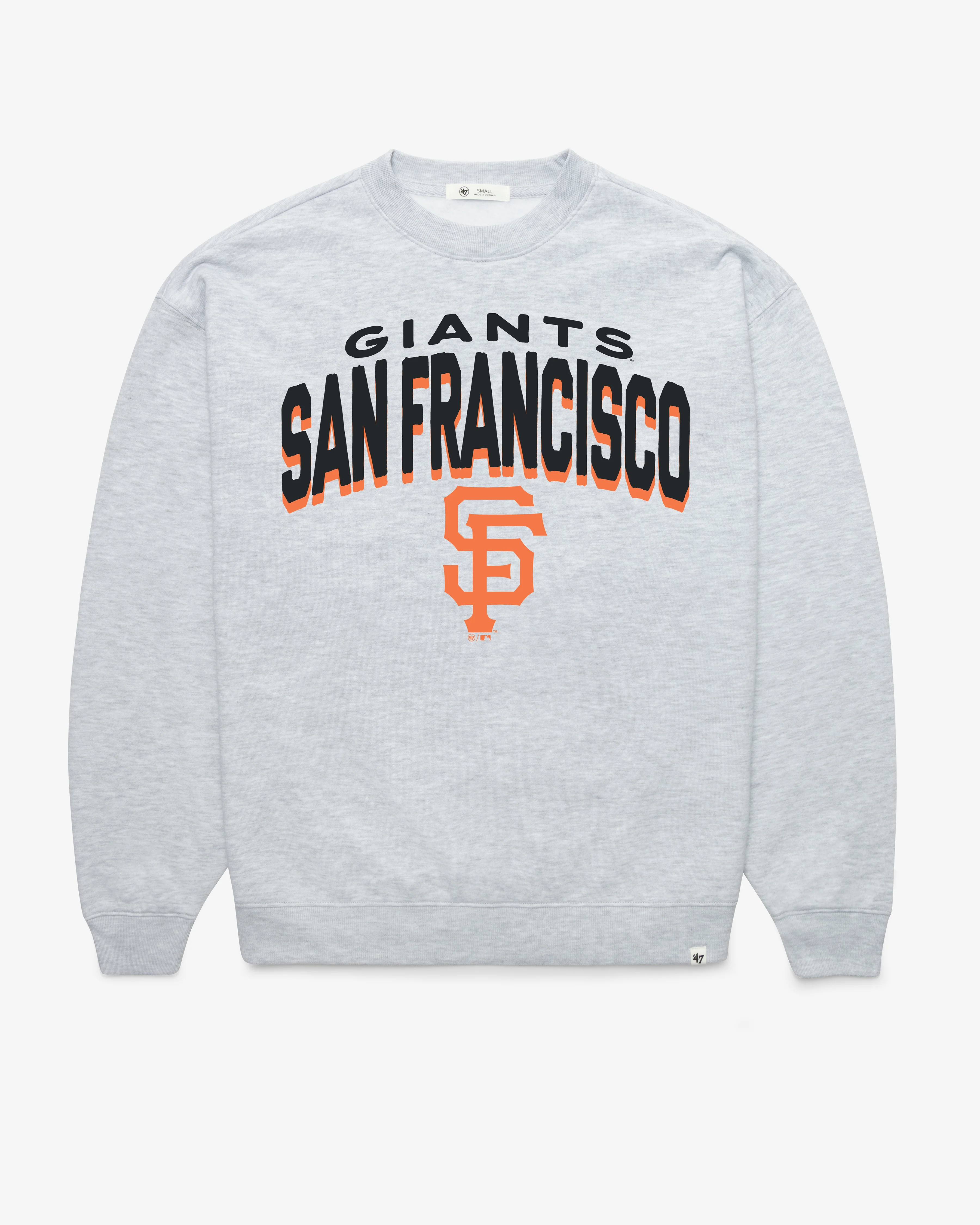 SAN FRANCISCO GIANTS CAMPUS ARCH CLOUD '47 OVERSIZED CREW WOMENS
