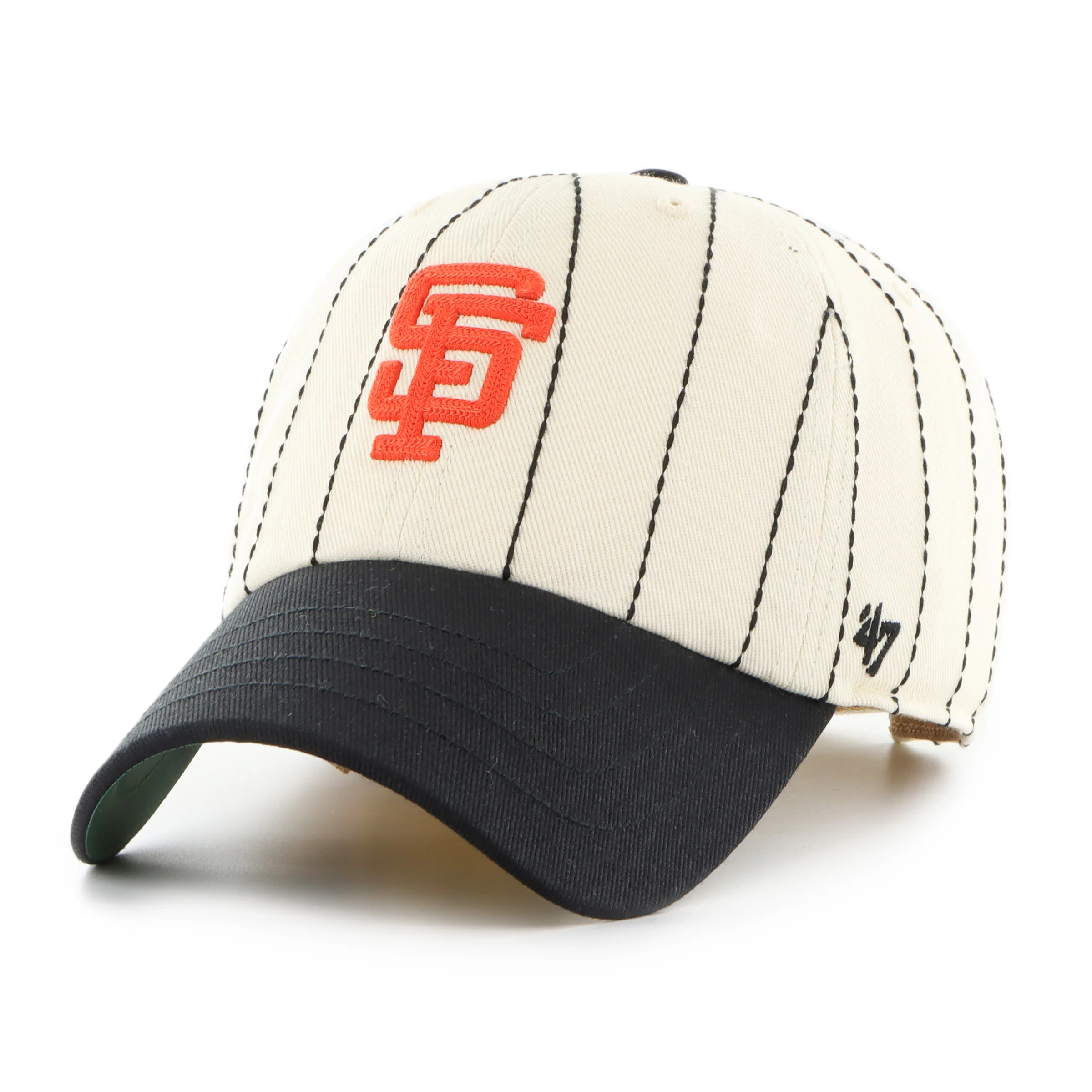SAN FRANCISCO GIANTS COOPERSTOWN RAWLINGS PINSTRPIPE '47 CLEAN UP - Image 5