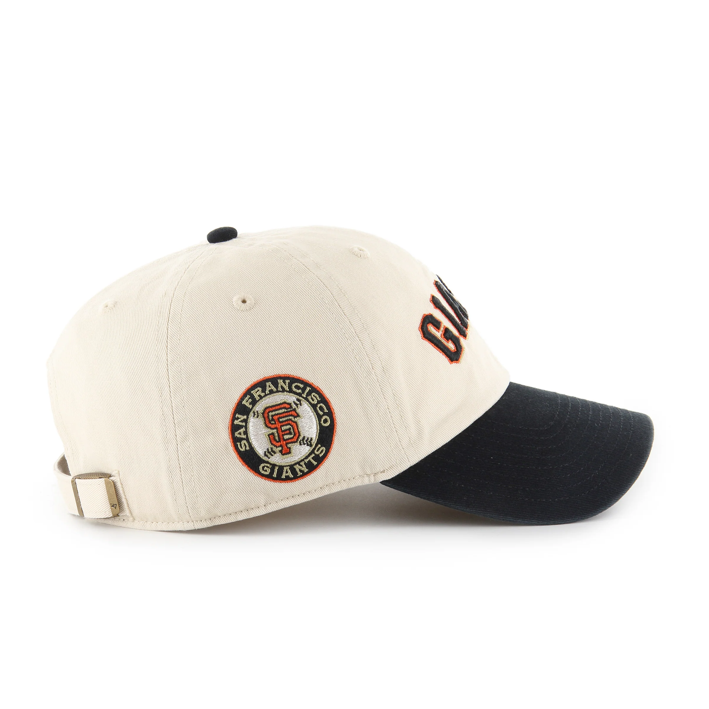 SAN FRANCISCO GIANTS COOPERSTOWN BALLPARK SCRIPT SHOT '47 CLEAN UP - Image 2