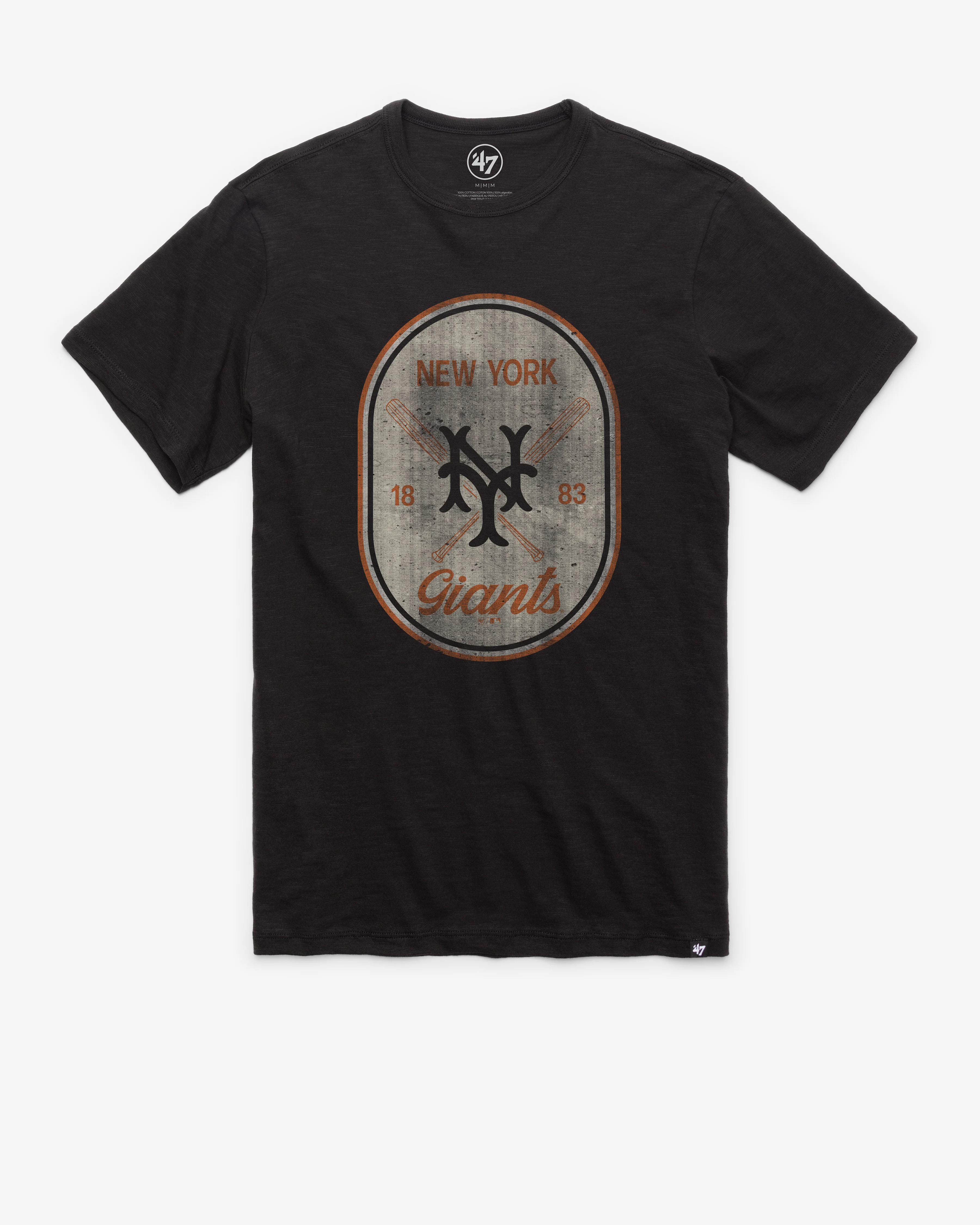 SAN FRANCISCO GIANTS COOPERSTOWN CROSS PATCH '47 SCRUM TEE
