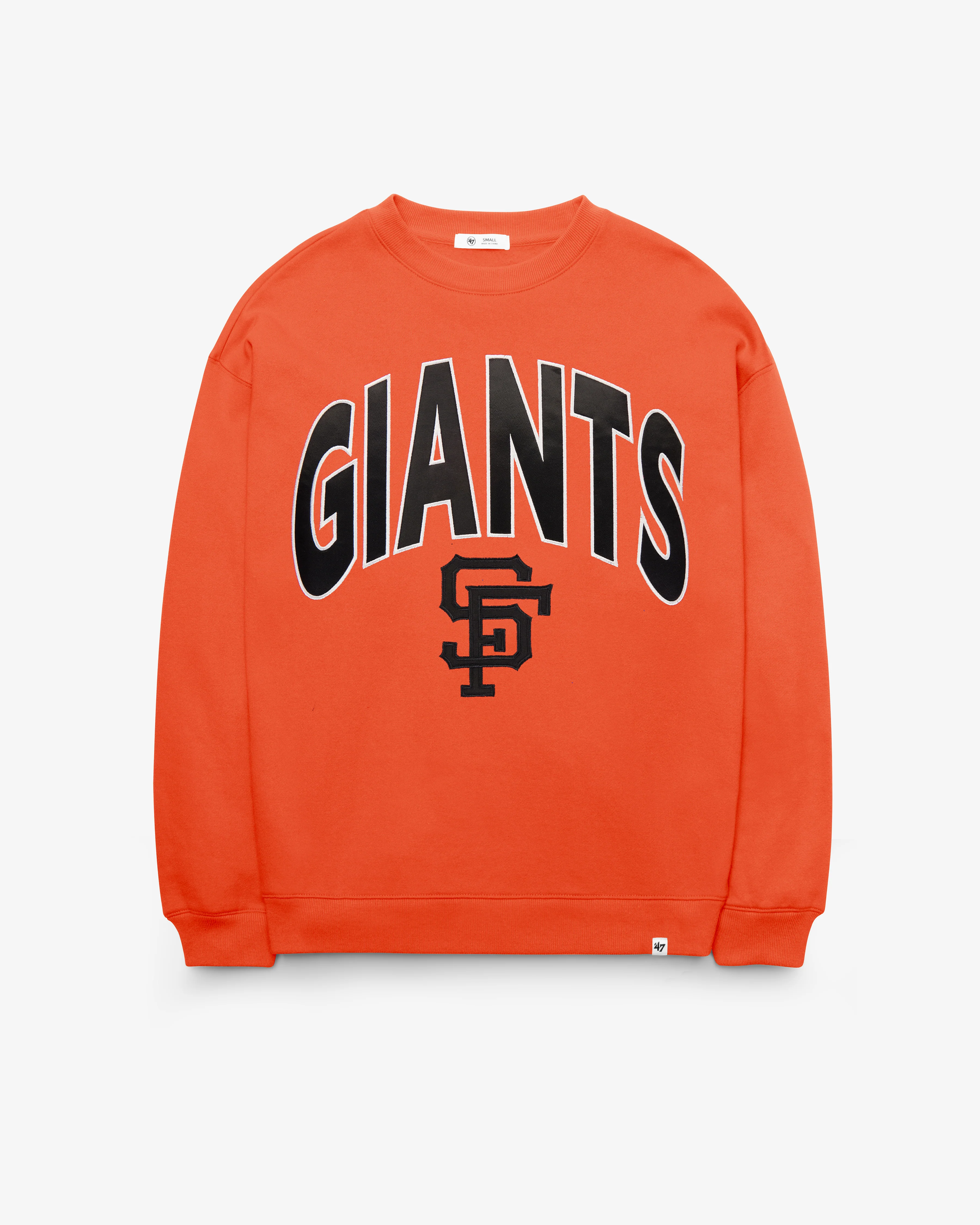 SAN FRANCISCO GIANTS COOPERSTOWN EXTRA INNINGS '47 OVERSIZED CREW WOMENS
