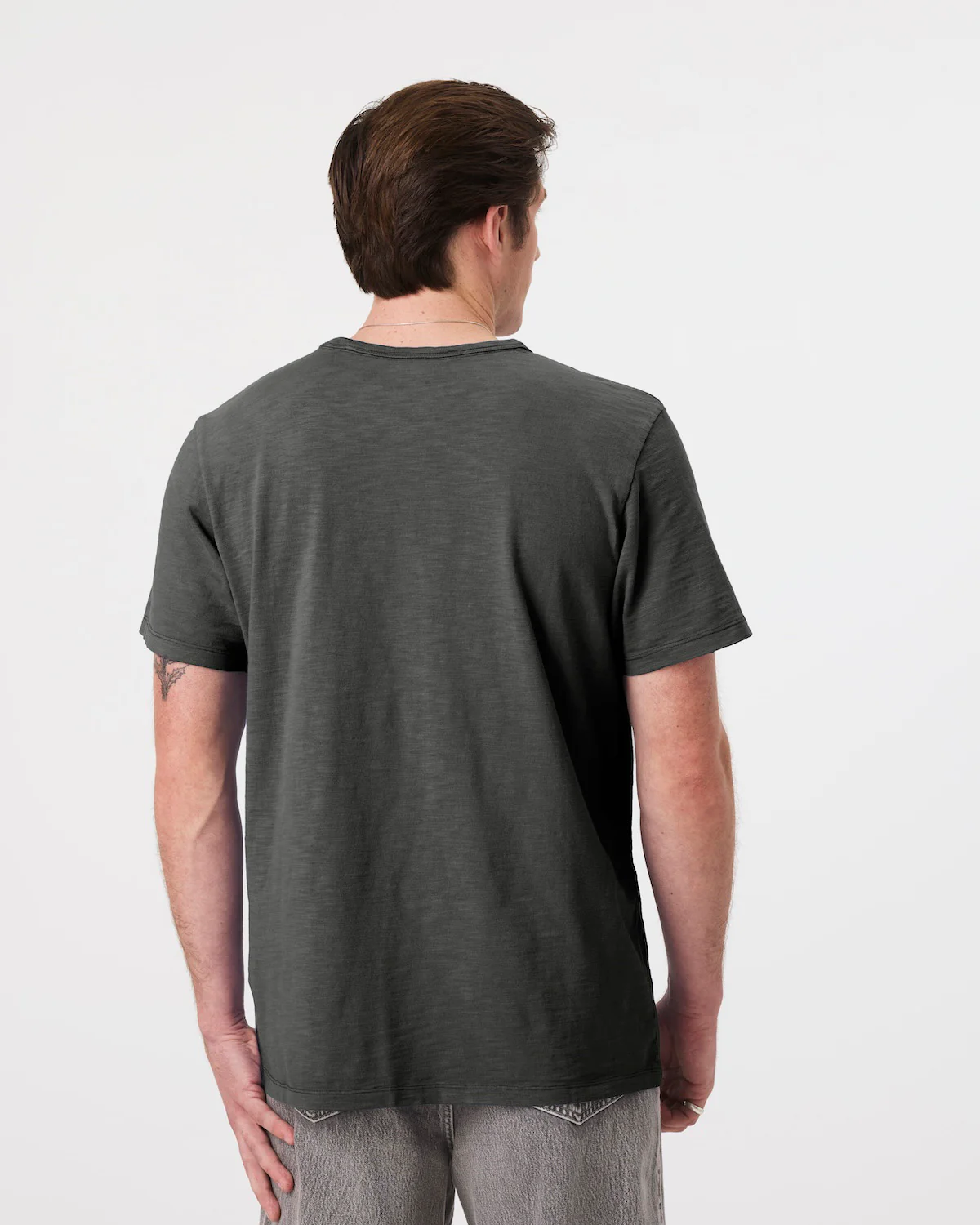 MIAMI MARLINS COOPERSTOWN GAME WORN HEAVY '47 SLUB TEE - Image 2