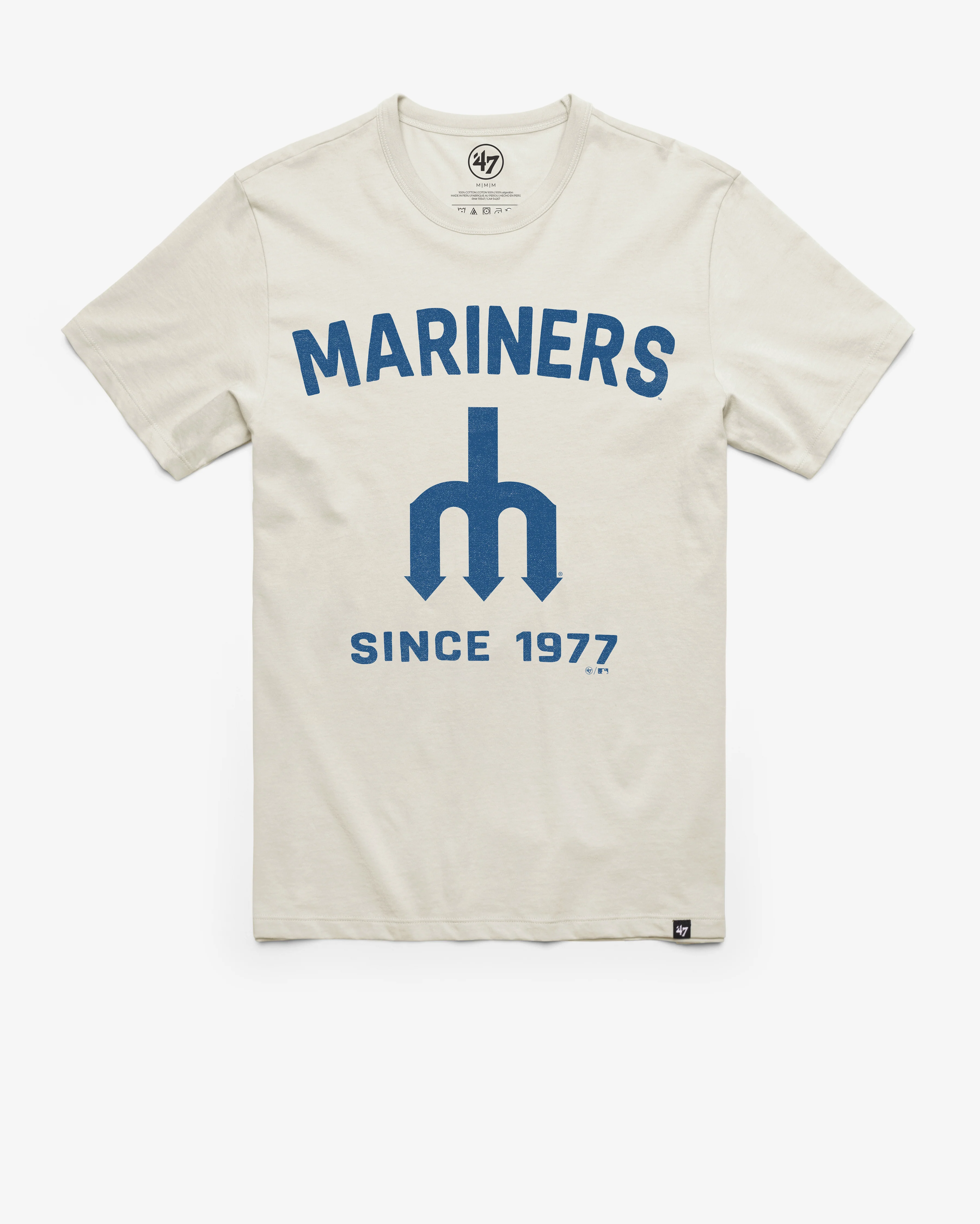 SEATTLE MARINERS COOPERSTOWN DUSTER '47 FRANKLIN TEE