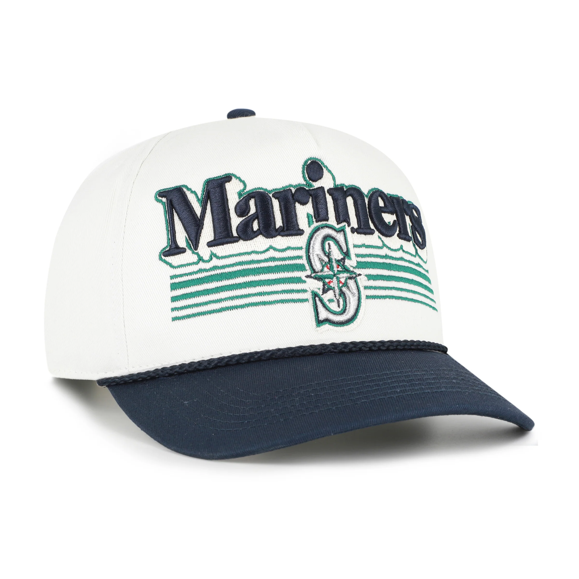 SEATTLE MARINERS SCRIPT FADE TWO TONE ROPE '47 HITCH - Image 3