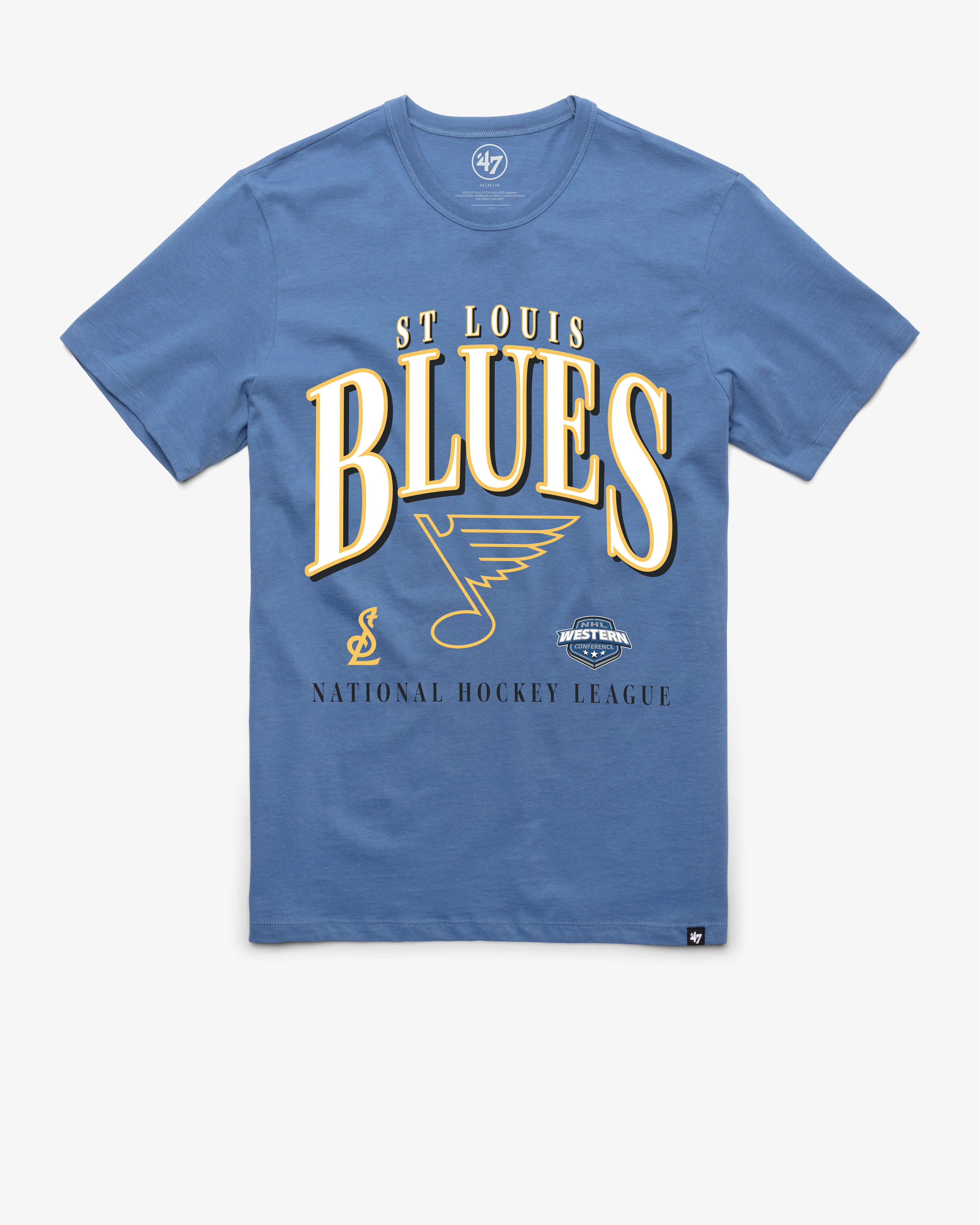 ST LOUIS BLUES CREASE '47 FRANKLIN TEE