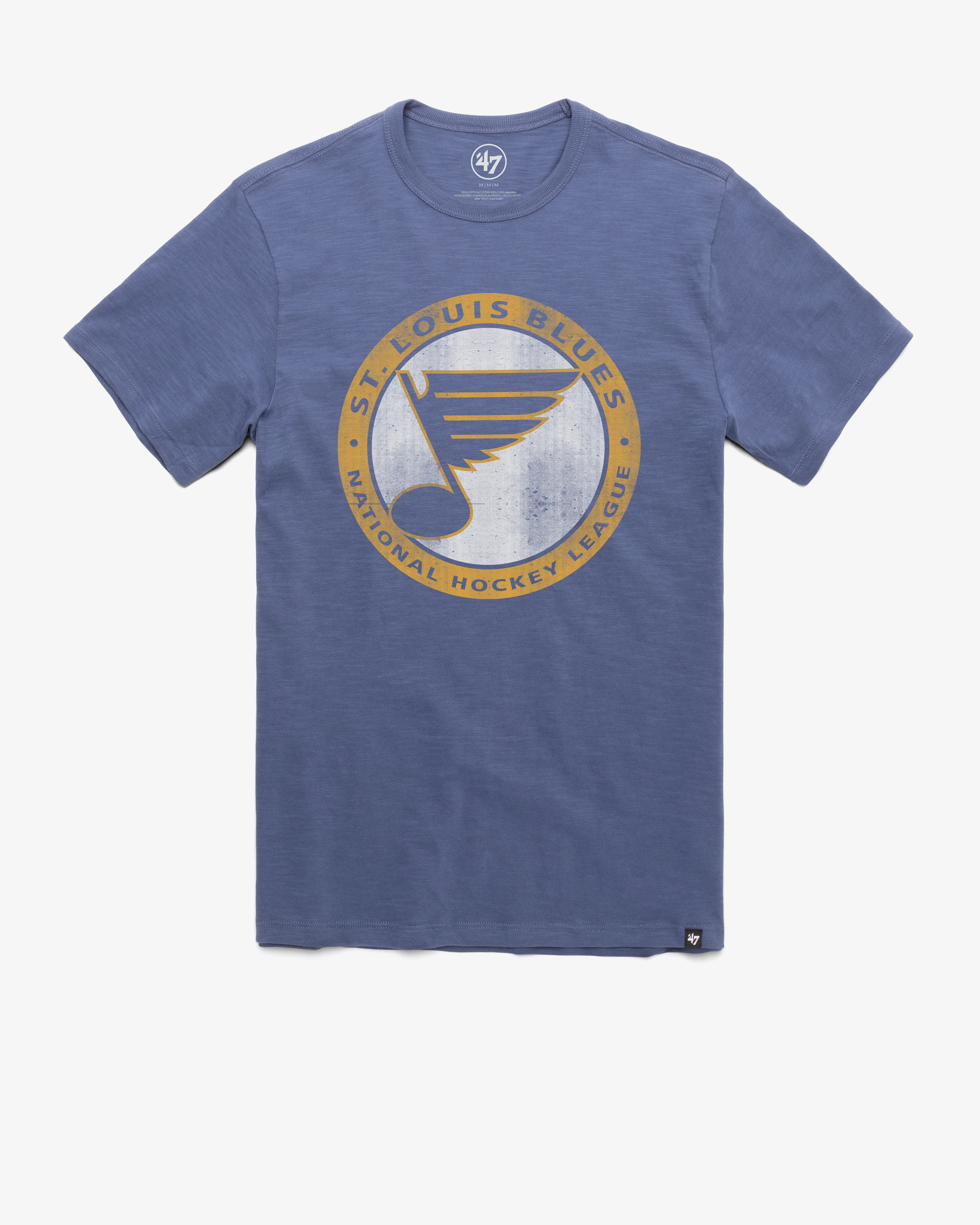 ST. LOUIS BLUES VINTAGE GRIT '47 SCRUM TEE