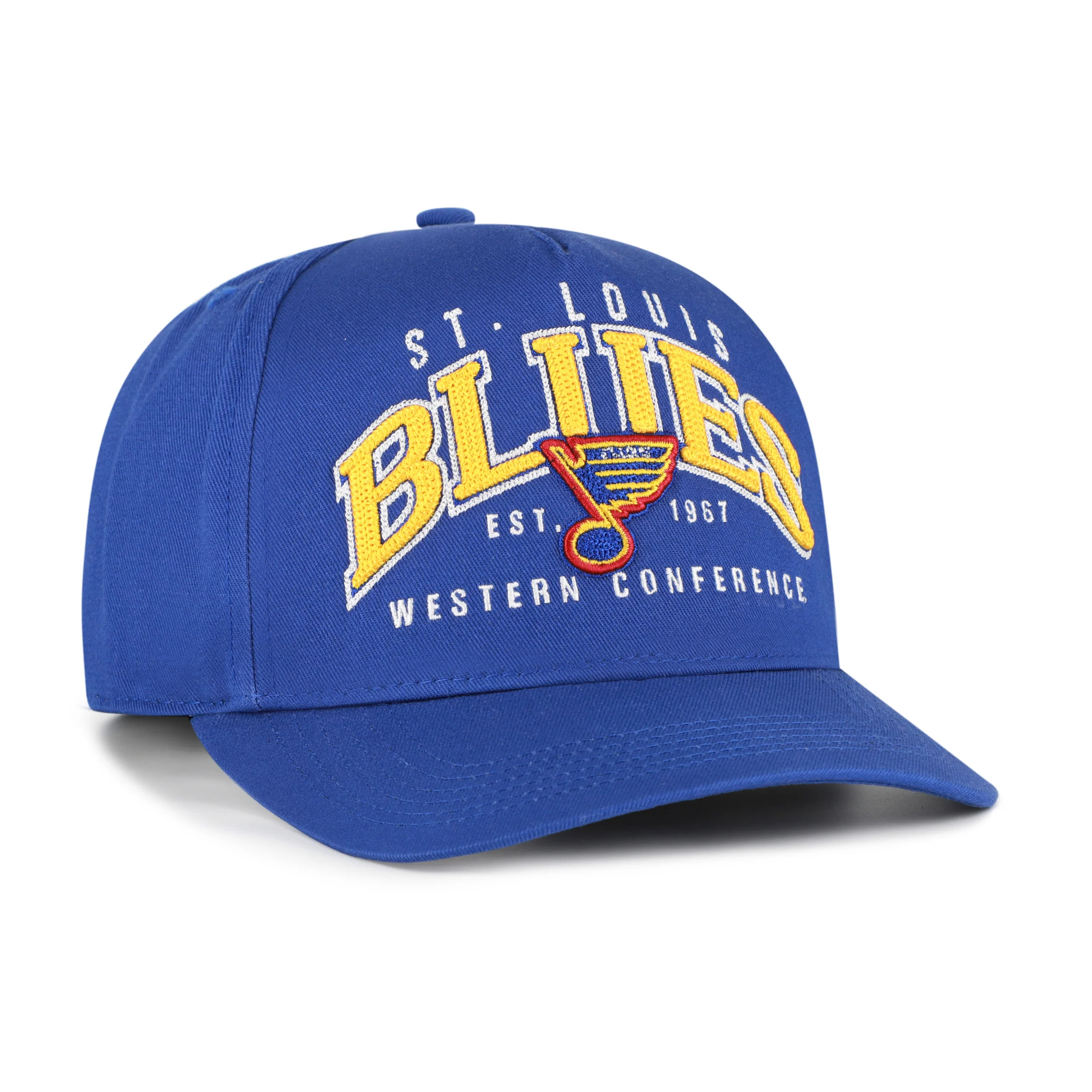 ST LOUIS BLUES VINTAGE SMALL BACK SHIELD '47 HITCH - Image 3