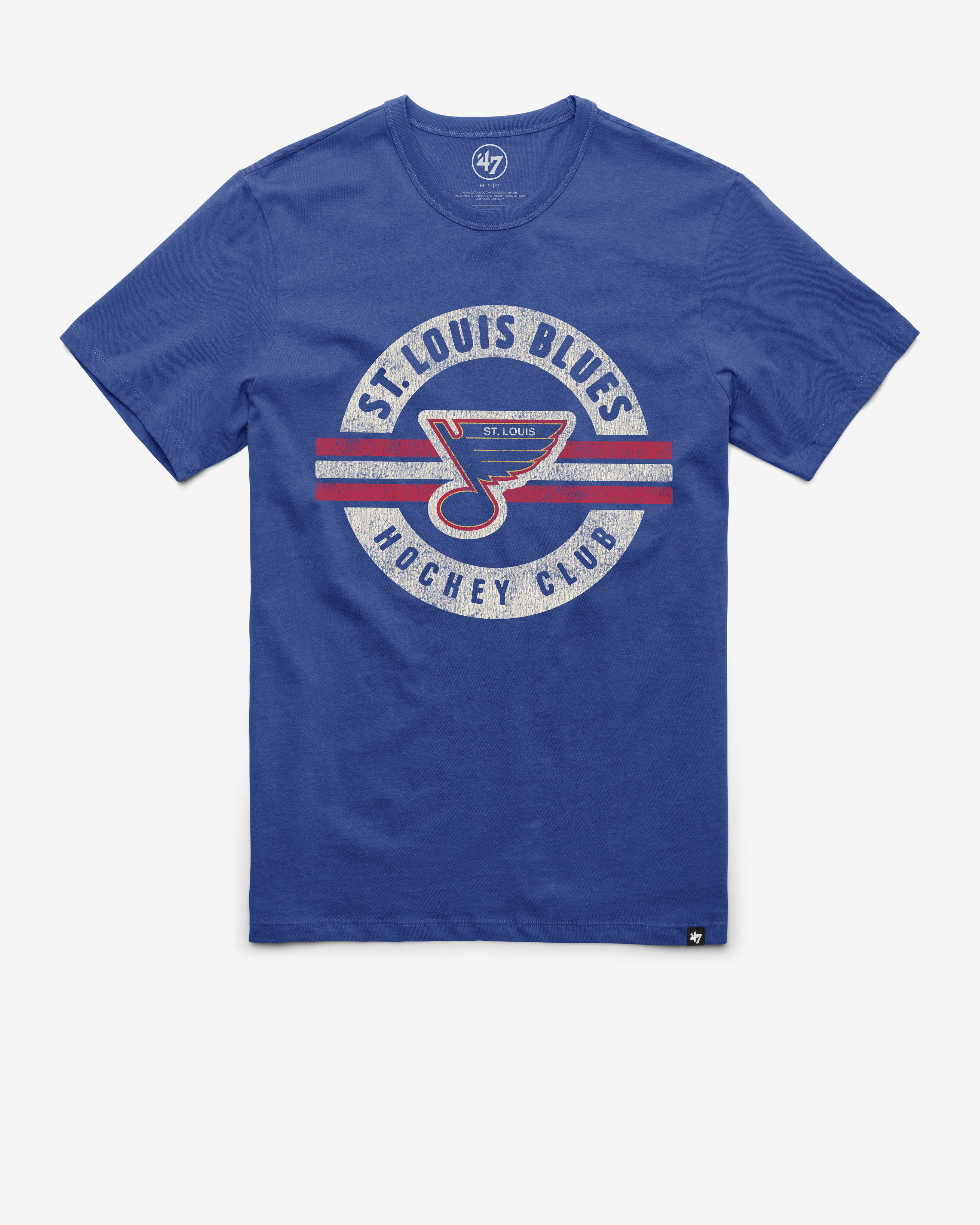 ST LOUIS BLUES VINTAGE SURROUND '47 FRANKLIN TEE
