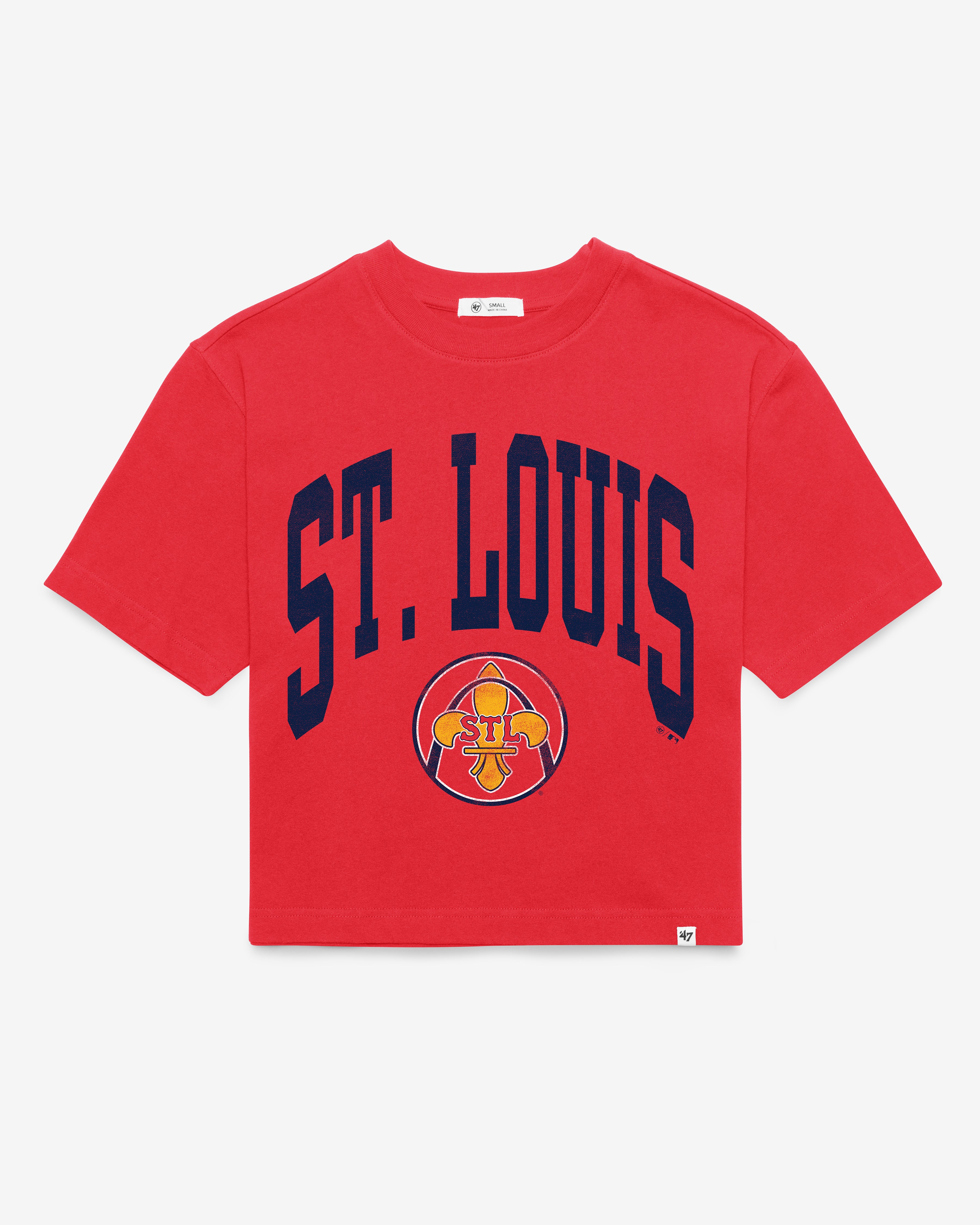 ST. LOUIS CARDINALS CITY CONNECT SHALE '47 REED CITY TEE WOMENS