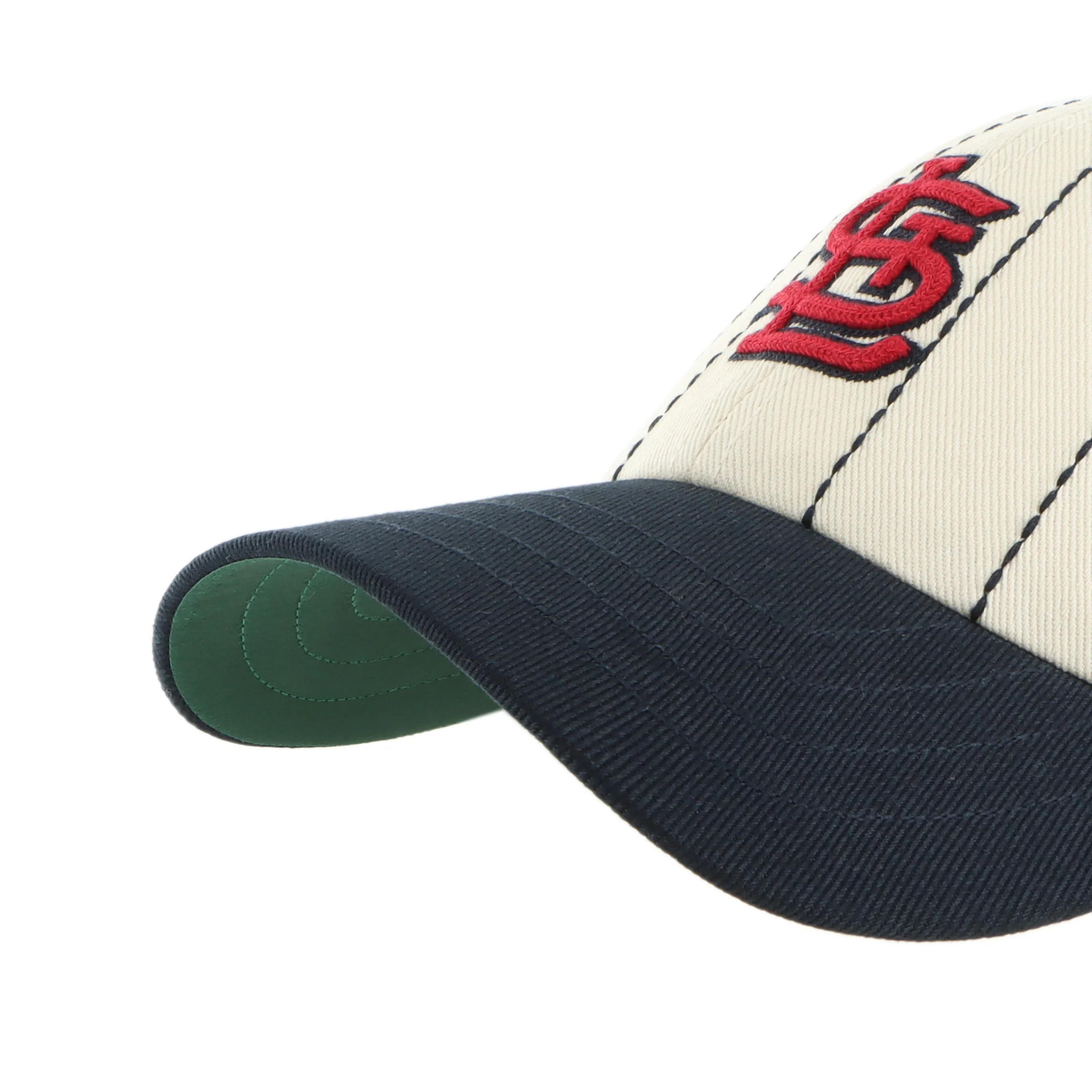 ST. LOUIS CARDINALS COOPERSTOWN RAWLINGS PINSTRIPE '47 CLEAN UP - Image 4