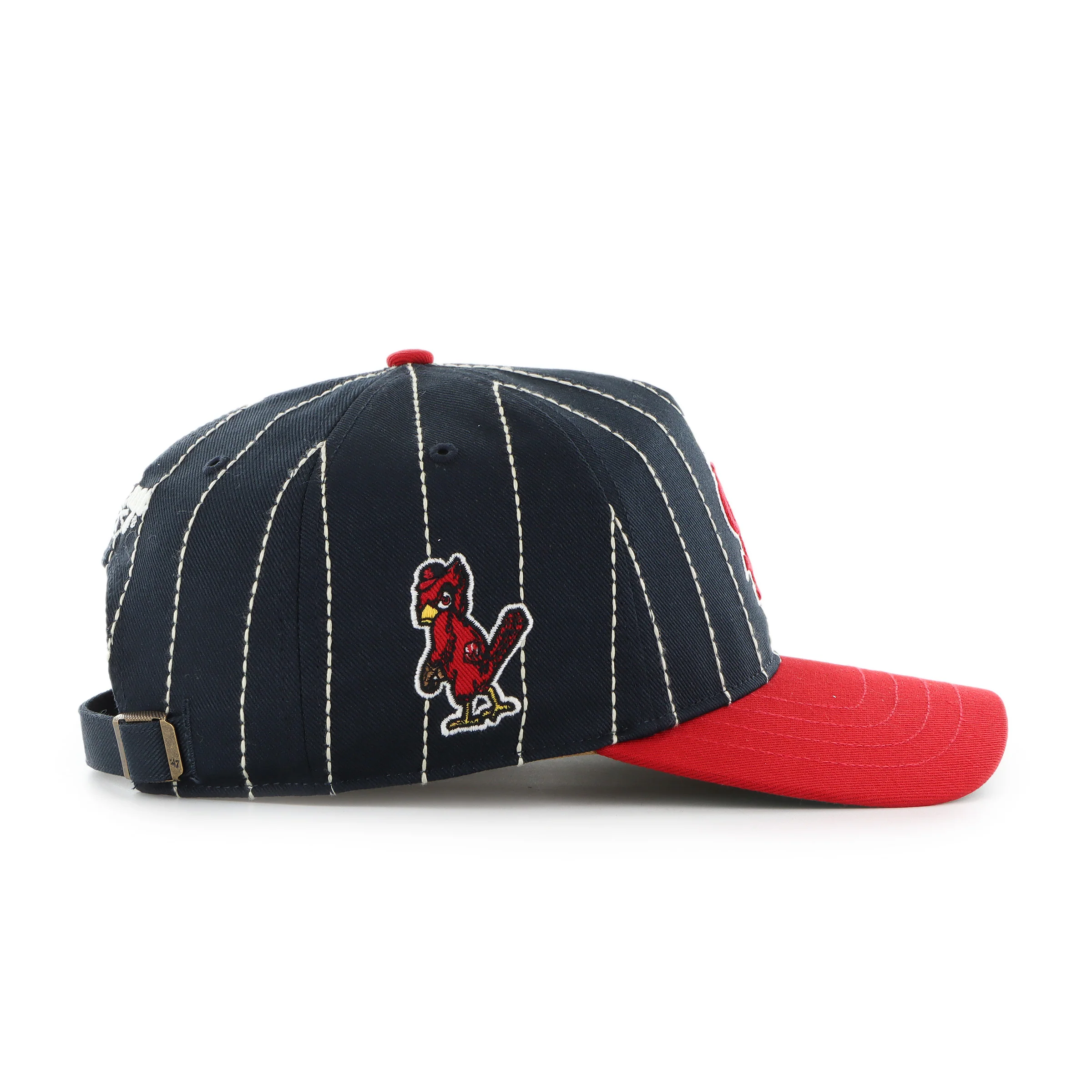 ST. LOUIS CARDINALS COOPERSTOWN RAWLINGS PINSTRIPE '47 HITCH - Image 3