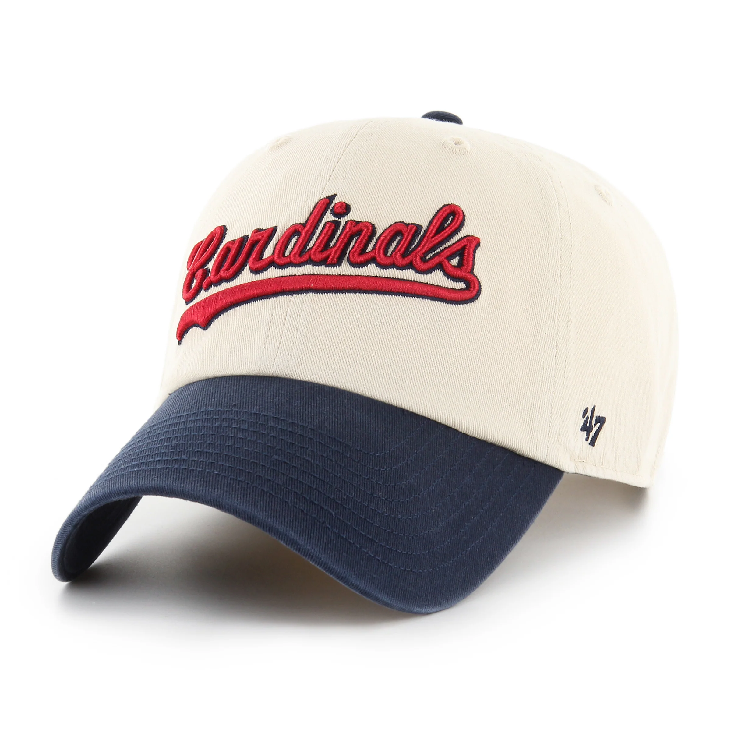 ST. LOUIS CARDINALS COOPERSTOWN BALLPARK SCRIPT SHOT '47 CLEAN UP - Image 4