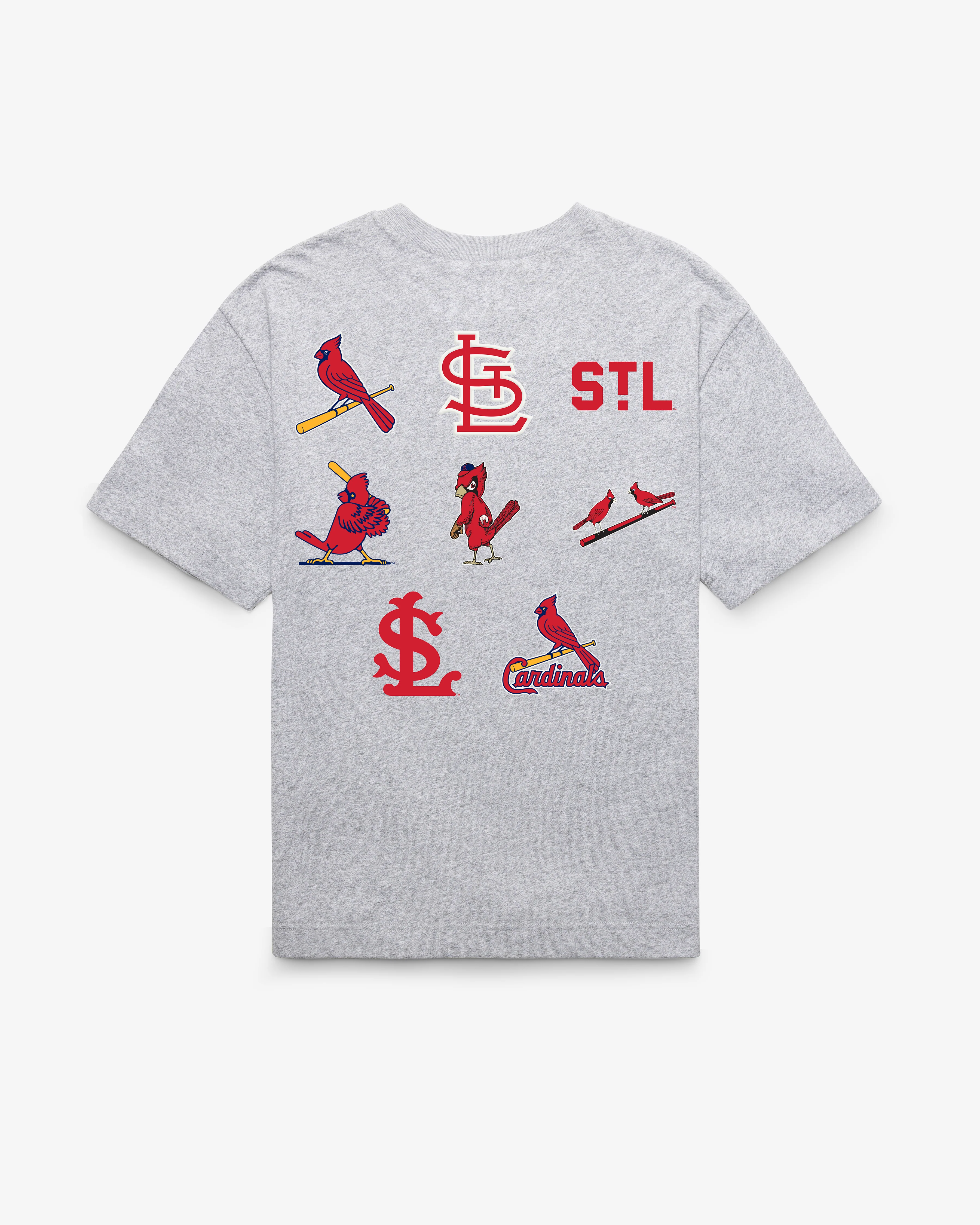 ST. LOUIS CARDINALS COOPERSTOWN HISTORY LOCK '47 FOUNDATION TEE - Image 3