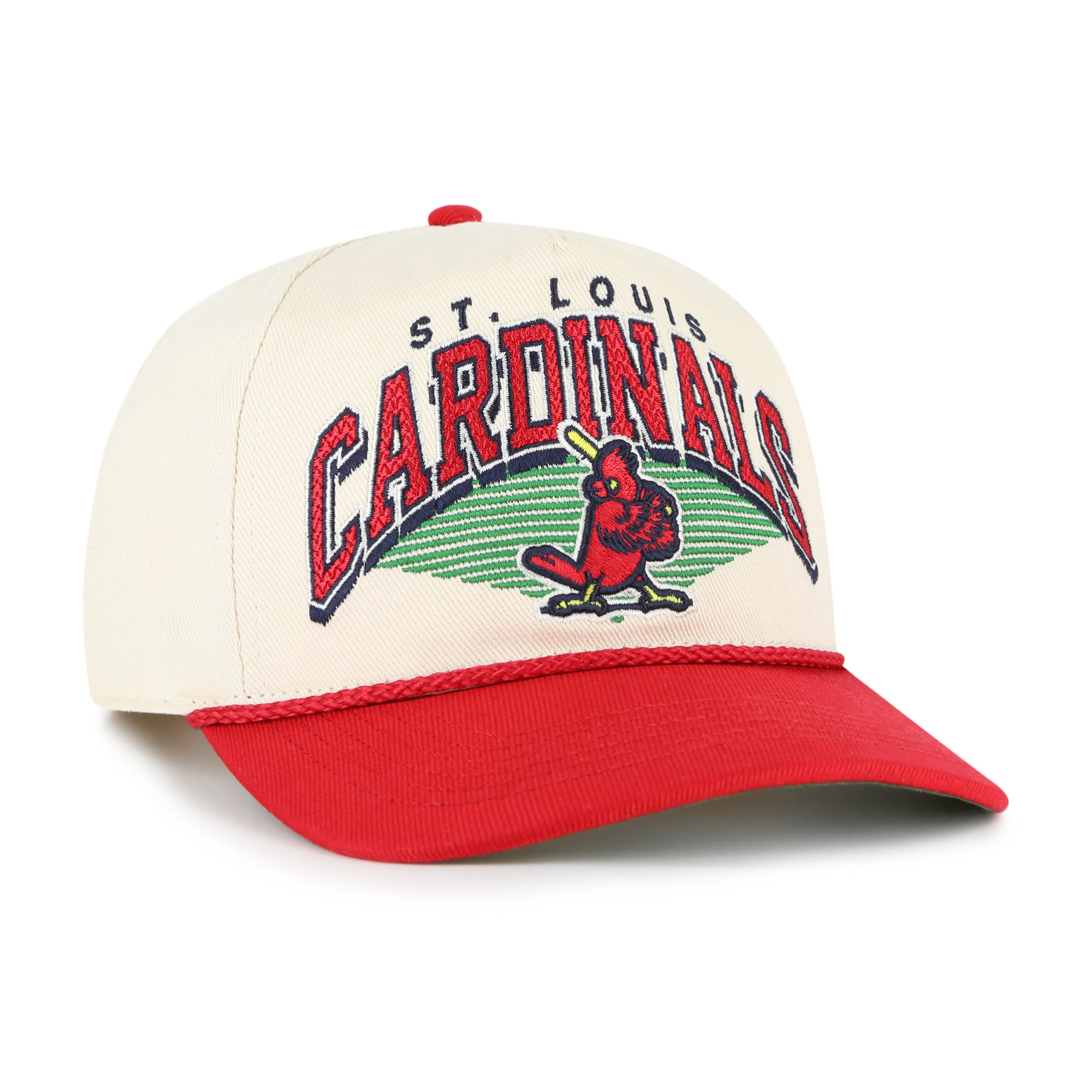 ST. LOUIS CARDINALS COOPERSTOWN POMONA TWO TONE ROPE '47 HITCH - Image 3