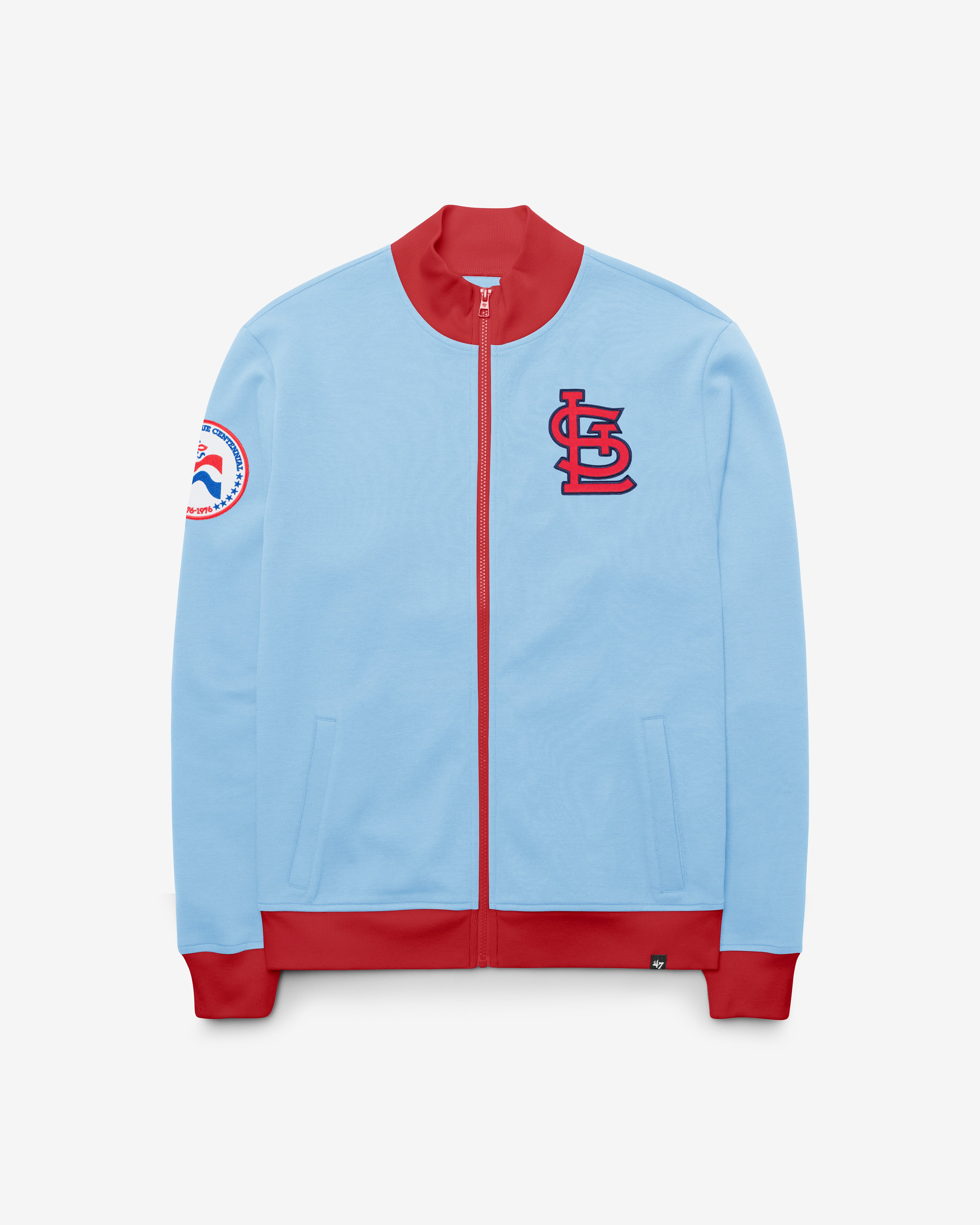 ST. LOUIS CARDINALS COOPERSTOWN RELIEF PITCHER '47 PIQUE TRACK JACKET - Image 2