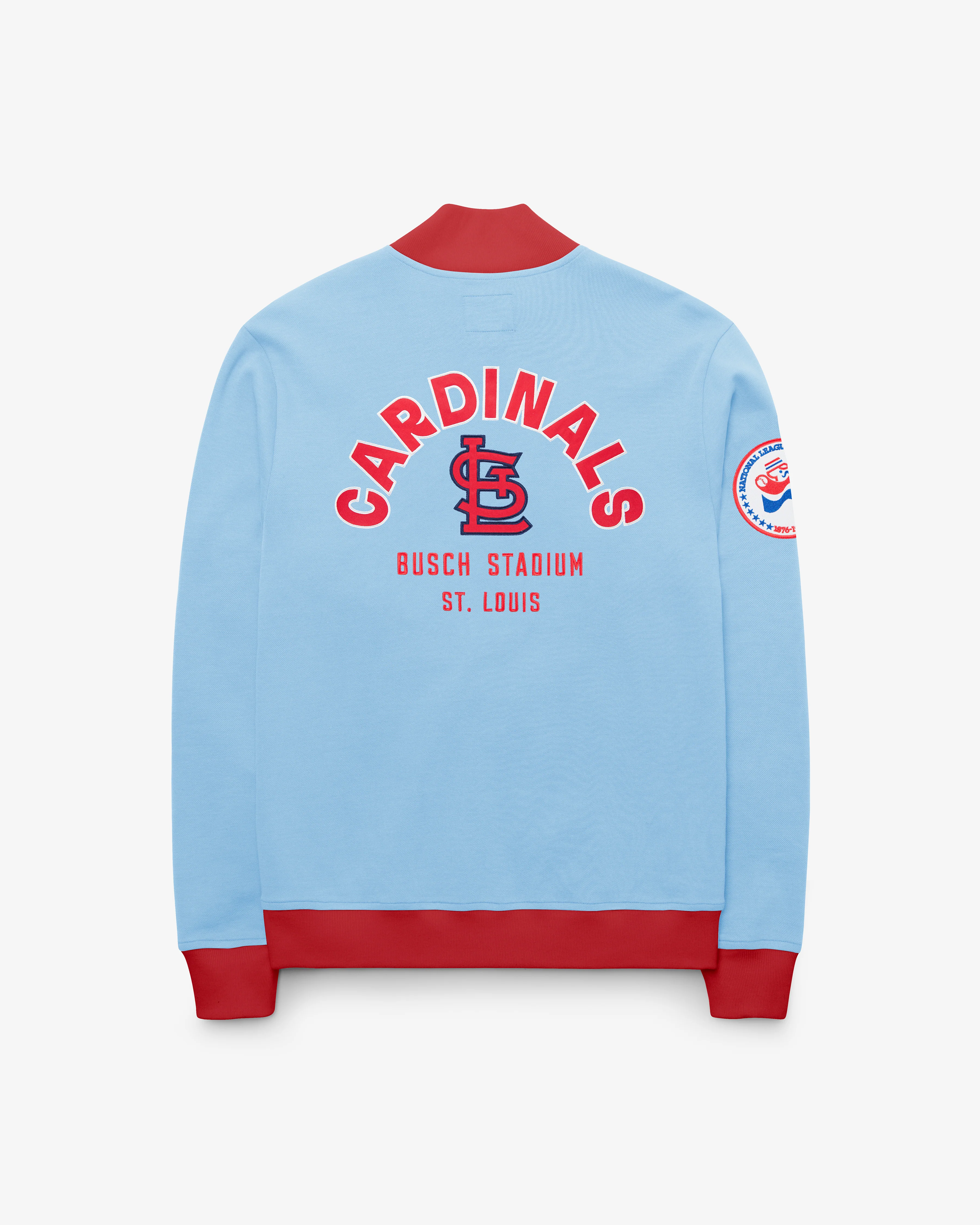 ST. LOUIS CARDINALS COOPERSTOWN RELIEF PITCHER '47 PIQUE TRACK JACKET - Image 3