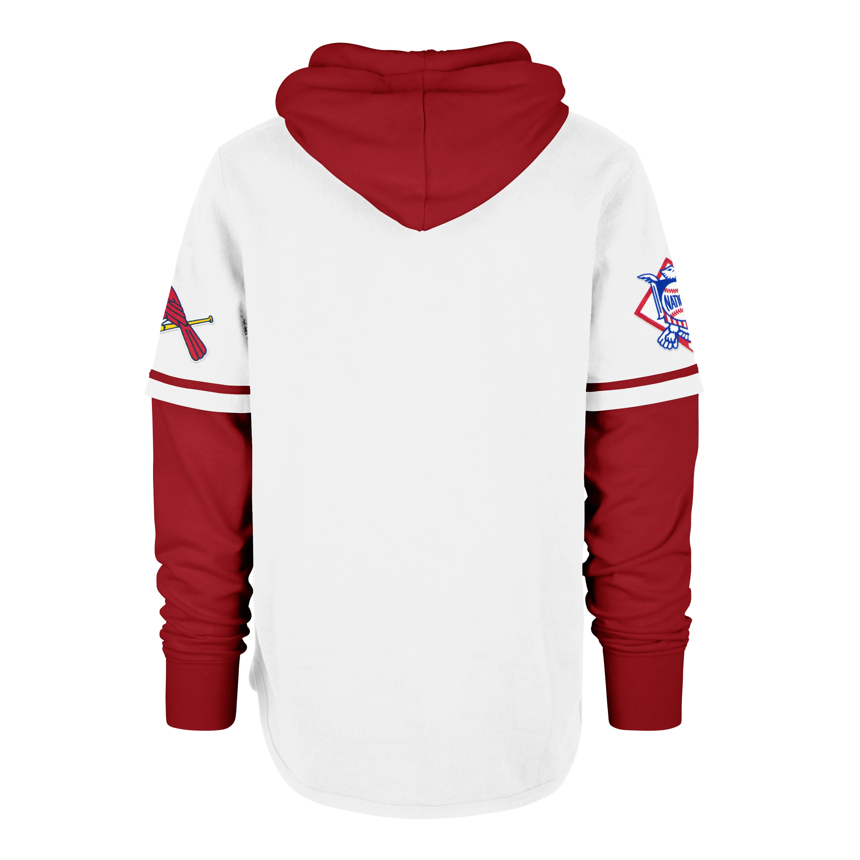 ST. LOUIS CARDINALS COOPERSTOWN TRIFECTA '47 SHORTSTOP PULLOVER HOOD - Image 2