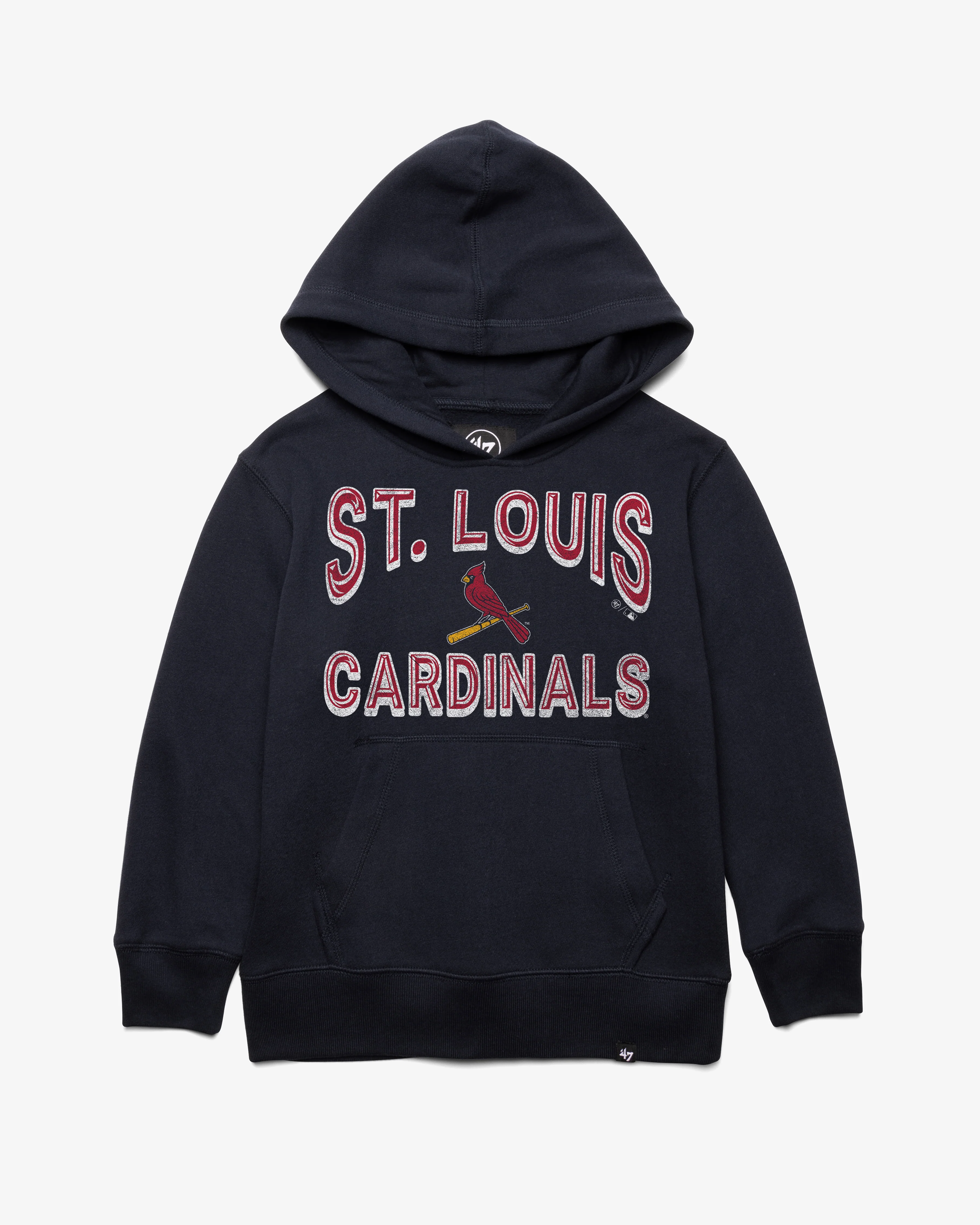 ST. LOUIS CARDINALS FAN OUT '47 HEADLINE HOOD KIDS