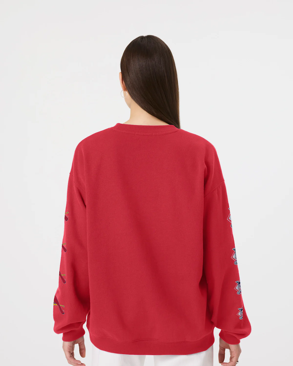 ST. LOUIS CARDINALS GO BIG '47 OVERSIZED CREW WOMENS - Image 2