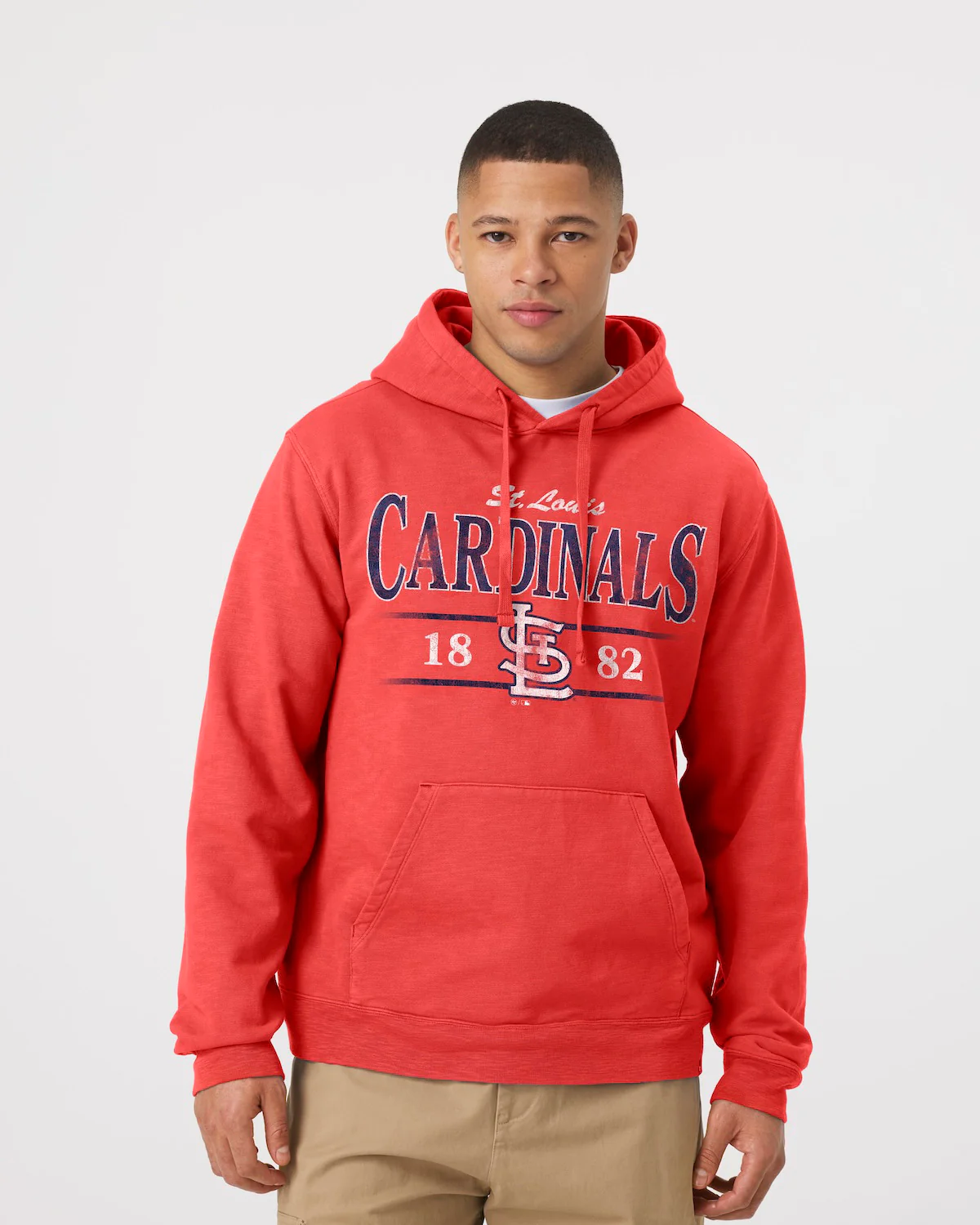 ST. LOUIS CARDINALS RECLAIMED '47 SLUB FRENCH TERRY HOOD
