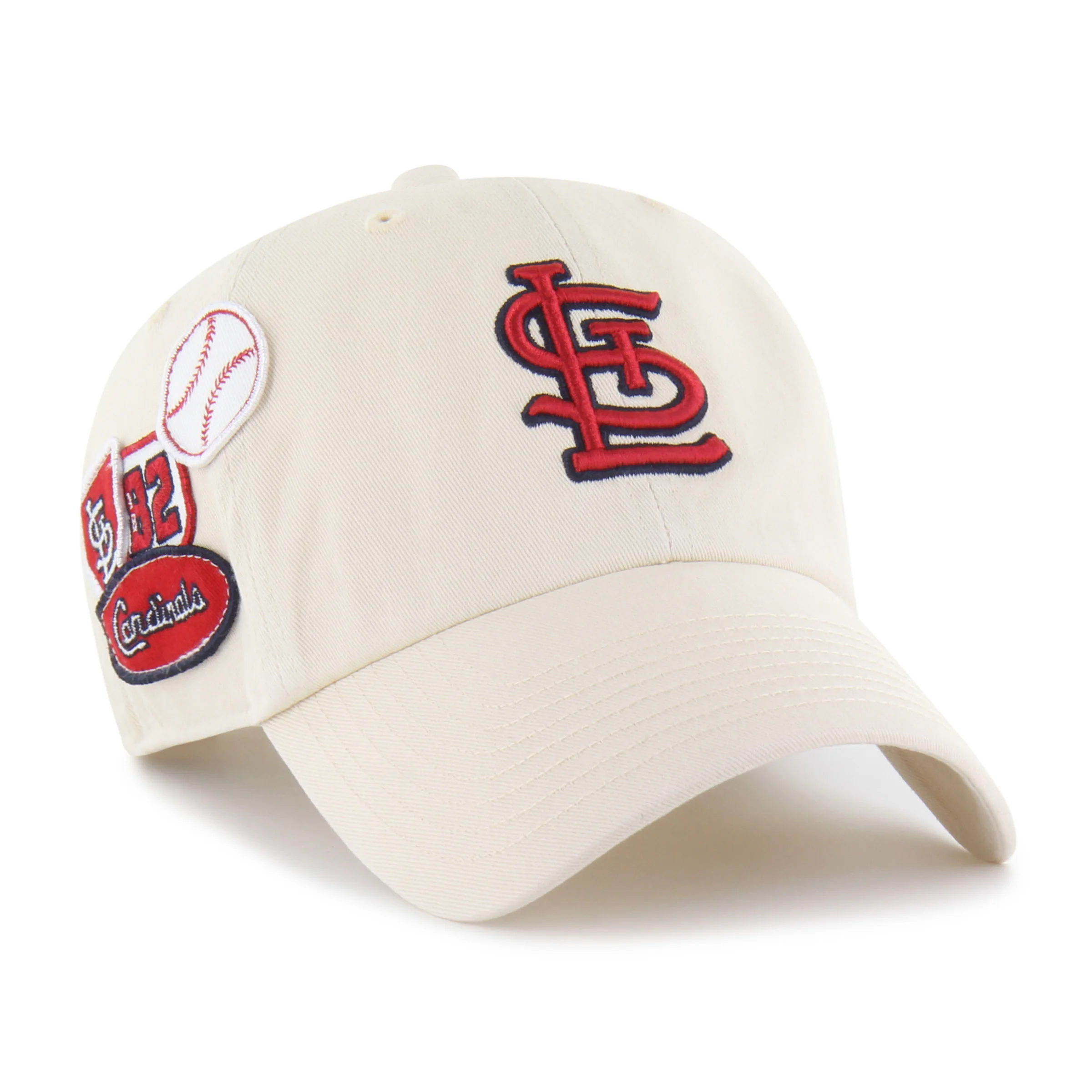 ST. LOUIS CARDINALS BADGES '47 CLEAN UP