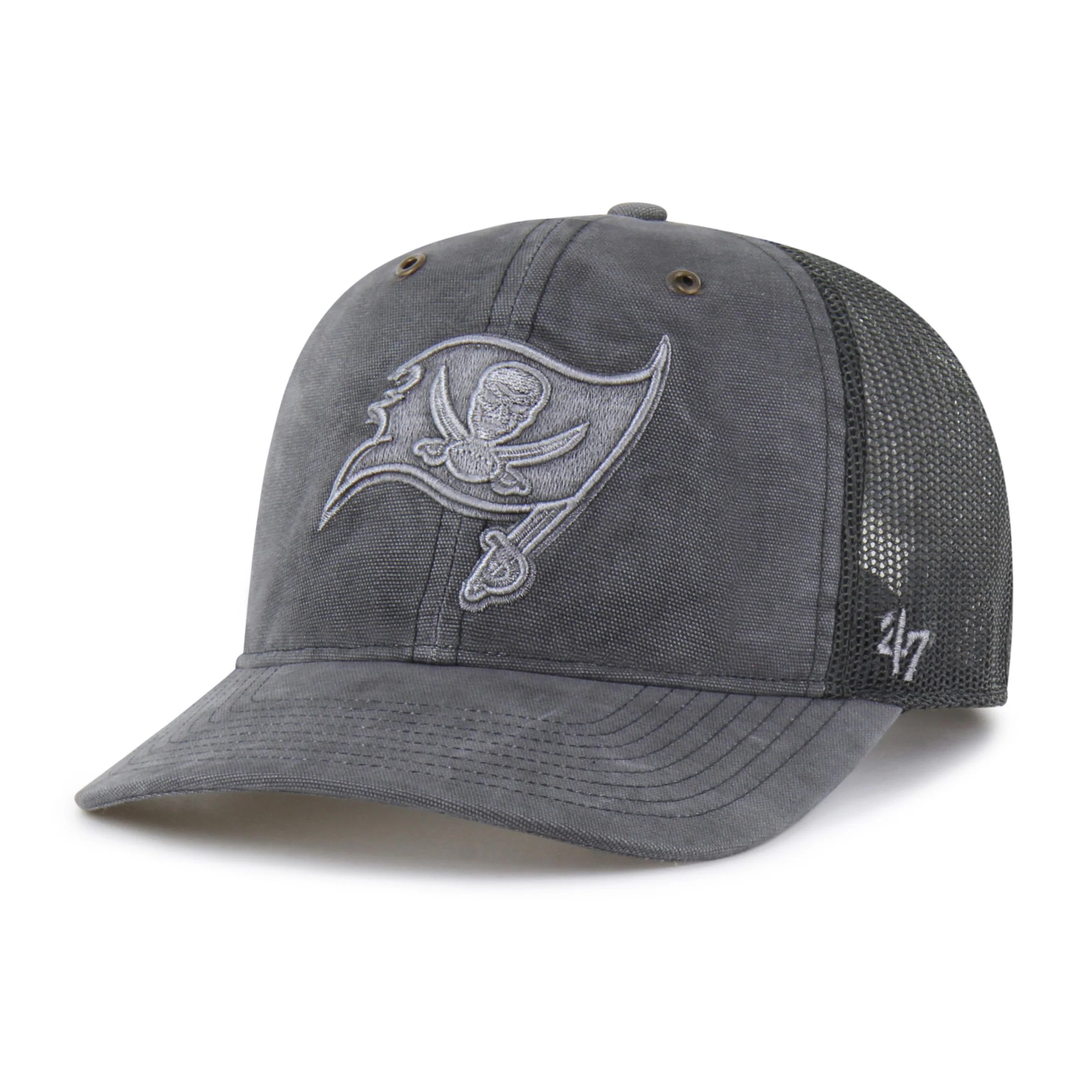 TAMPA BAY BUCCANEERS CARHARTT DYED '47 TRUCKER RF RELAXED FIT - Image 4