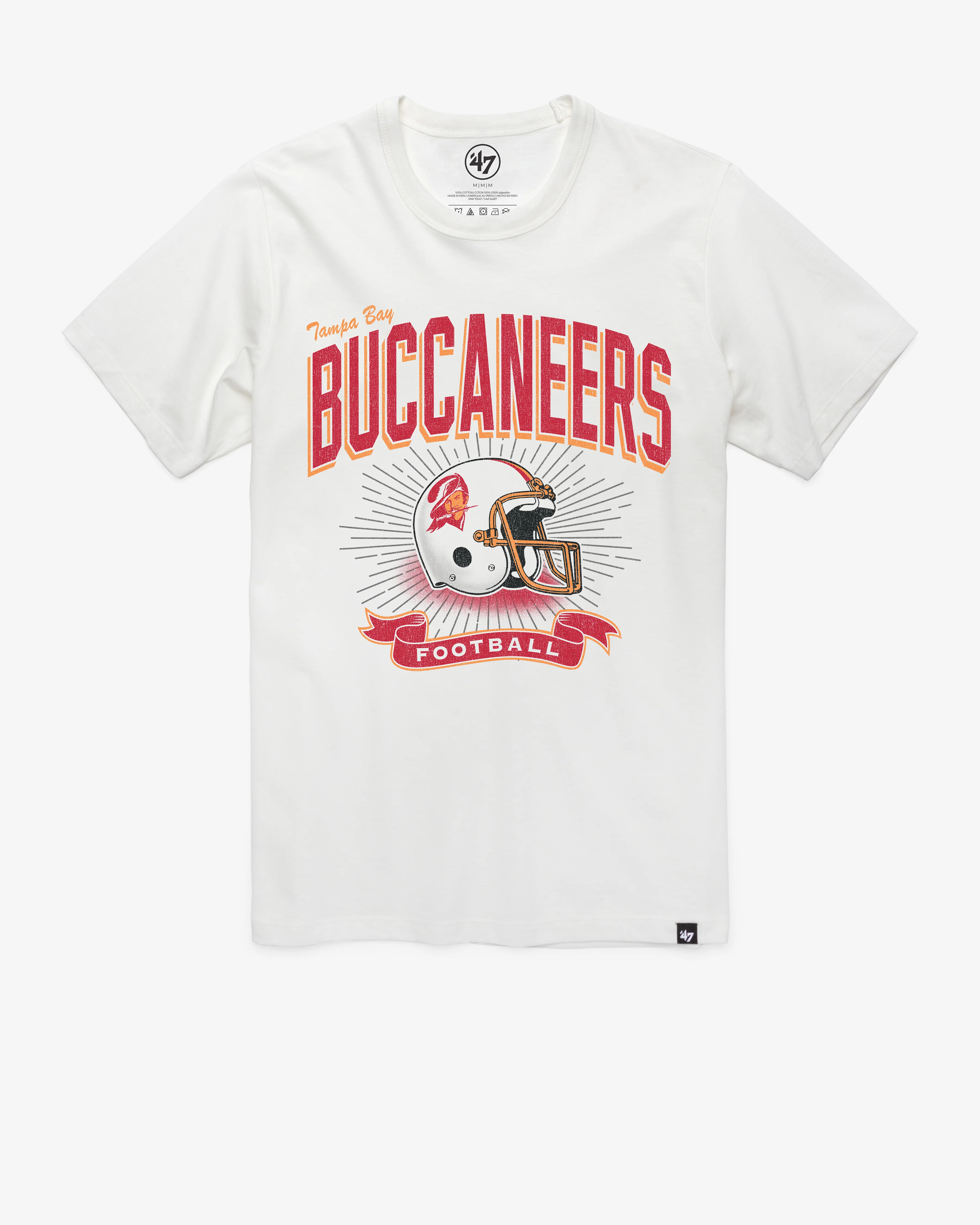 TAMPA BAY BUCCANEERS HISTORIC PRIME PLAY '47 FRANKLIN TEE