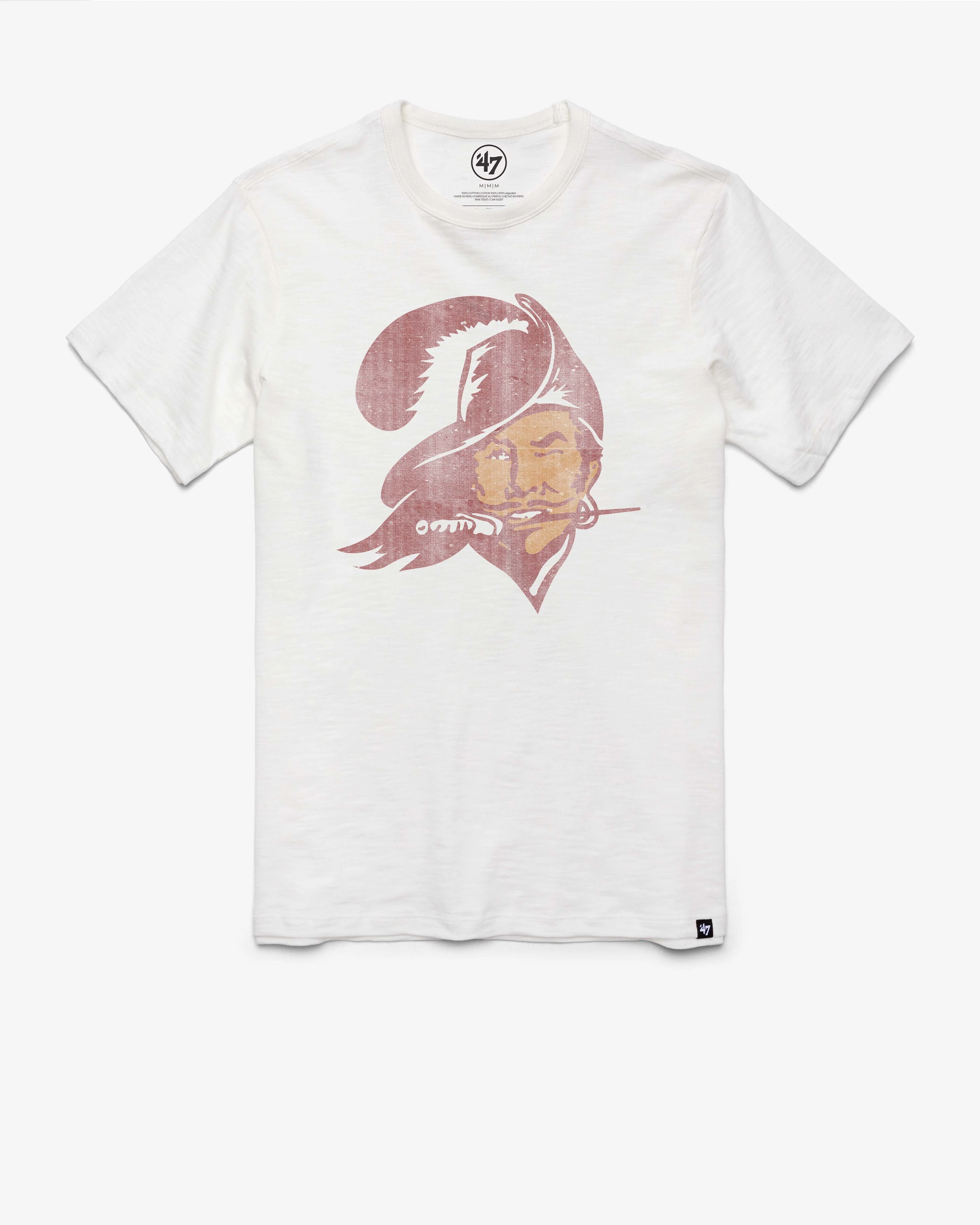 TAMPA BAY BUCCANEERS HISTORIC GRIT VINTAGE '47 SCRUM TEE