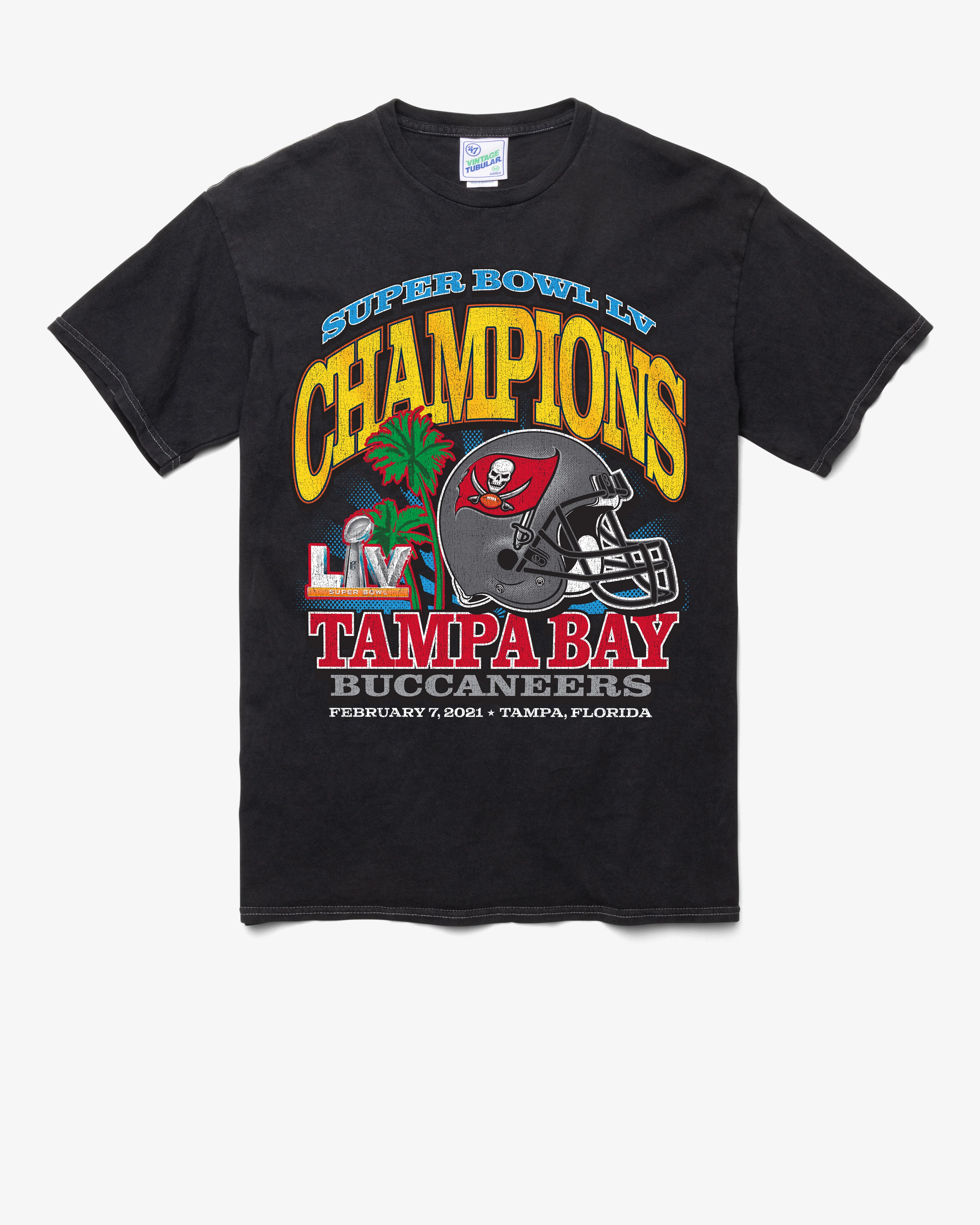 TAMPA BAY BUCCANEERS LOCKER VINTAGE '47 TUBULAR TEE
