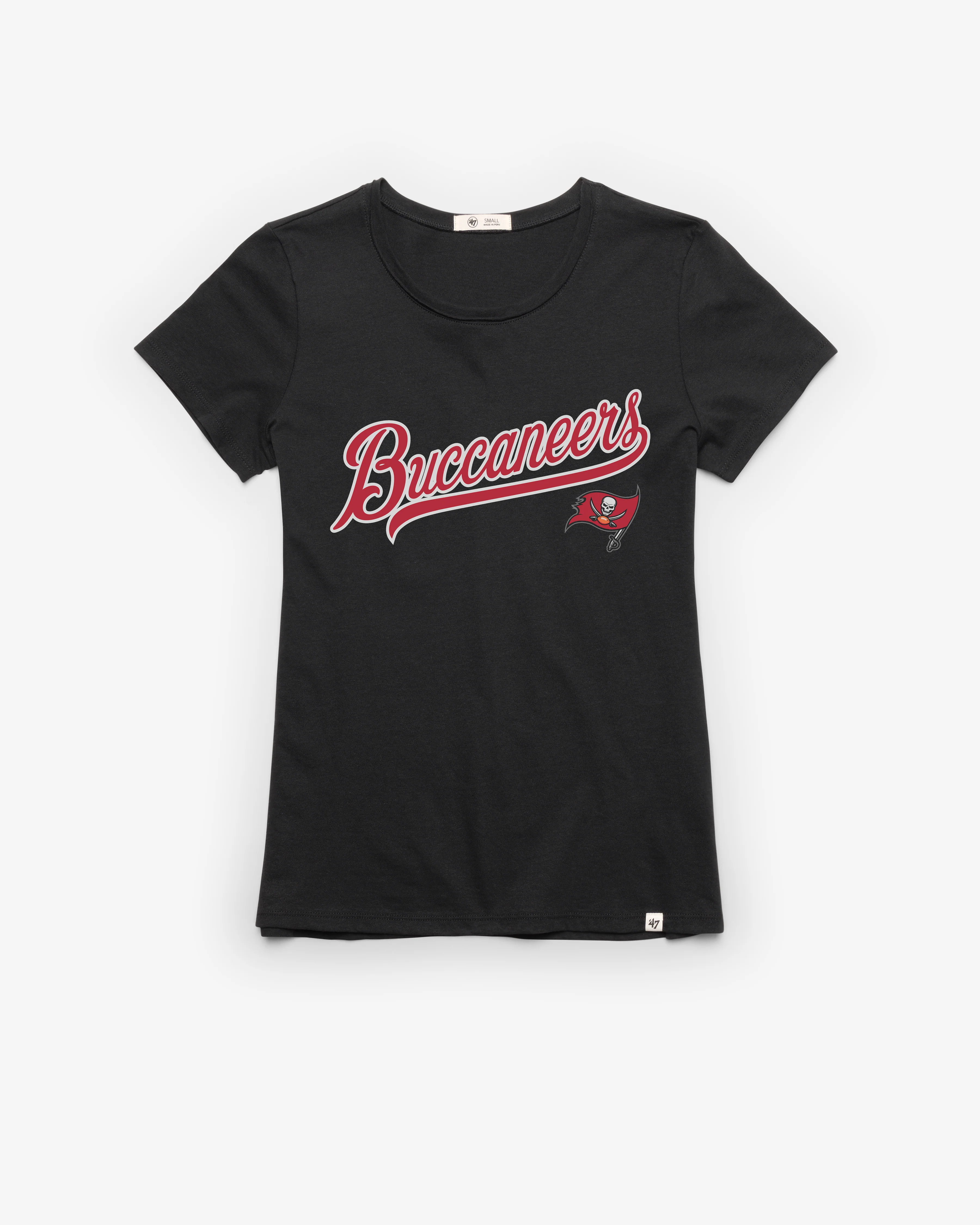 TAMPA BAY BUCCANEERS TAIL SWEEP '47 FRANKIE TEE WOMENS
