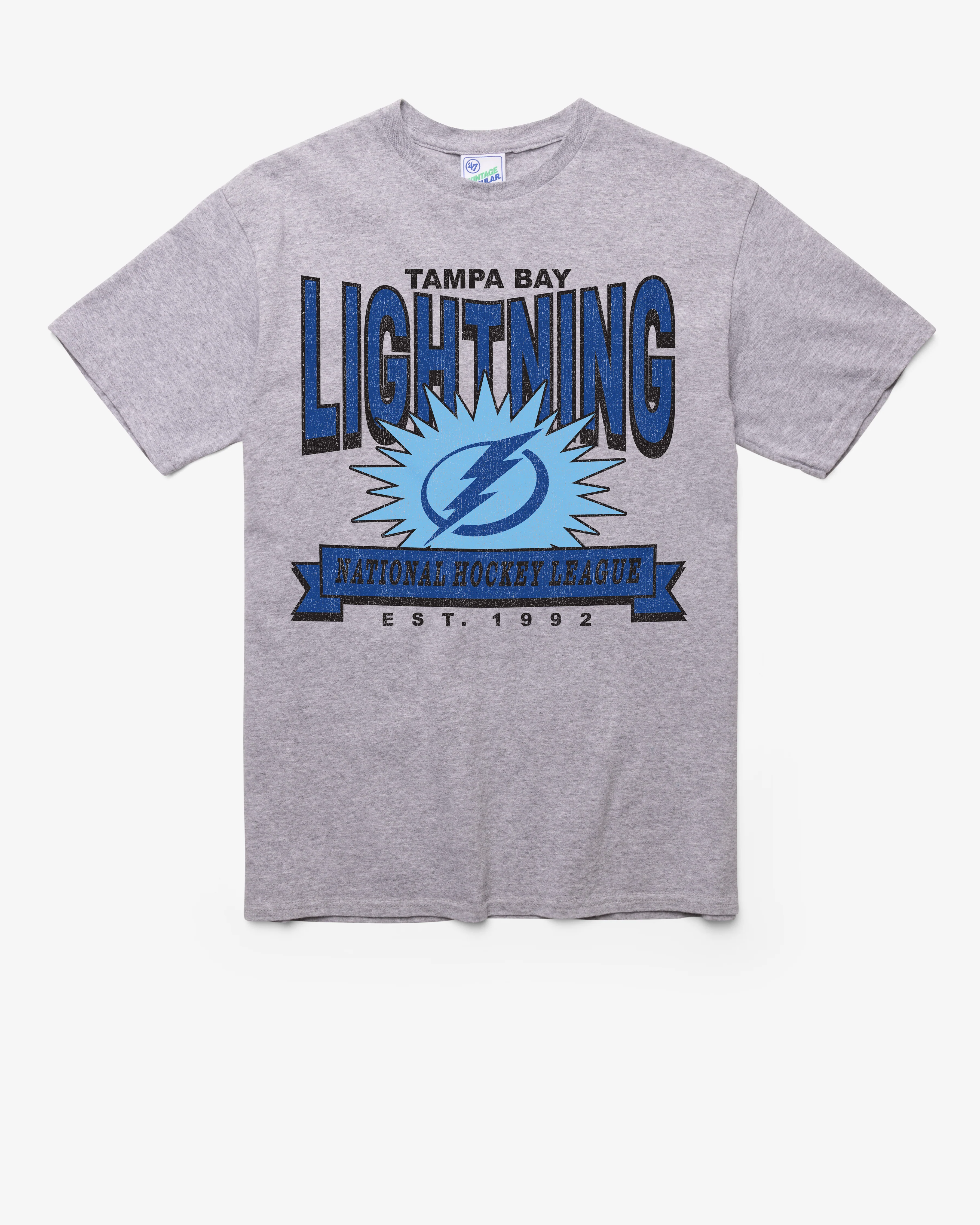 TAMPA BAY LIGHTNING TWELVE SIX VINTAGE '47 TUBULAR TEE