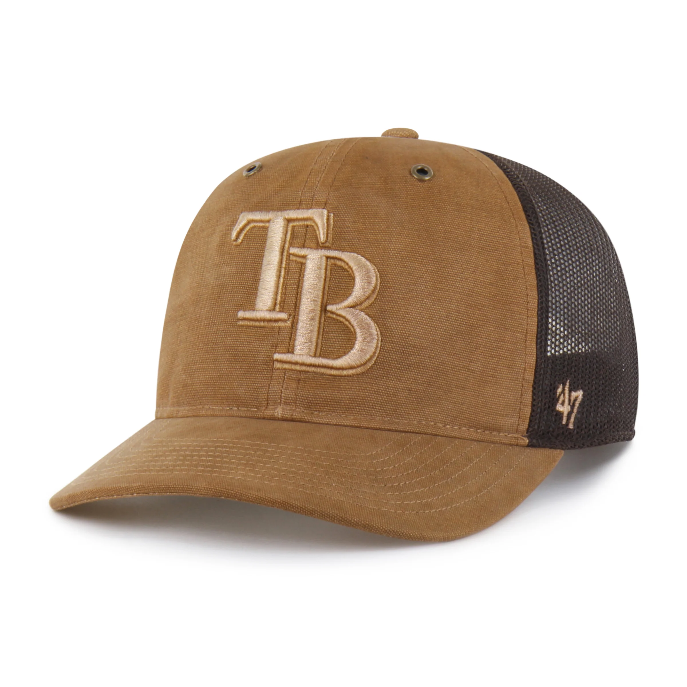 TAMPA BAY RAYS CARHARTT DYED '47 TRUCKER RF RELAXED FIT - Image 4