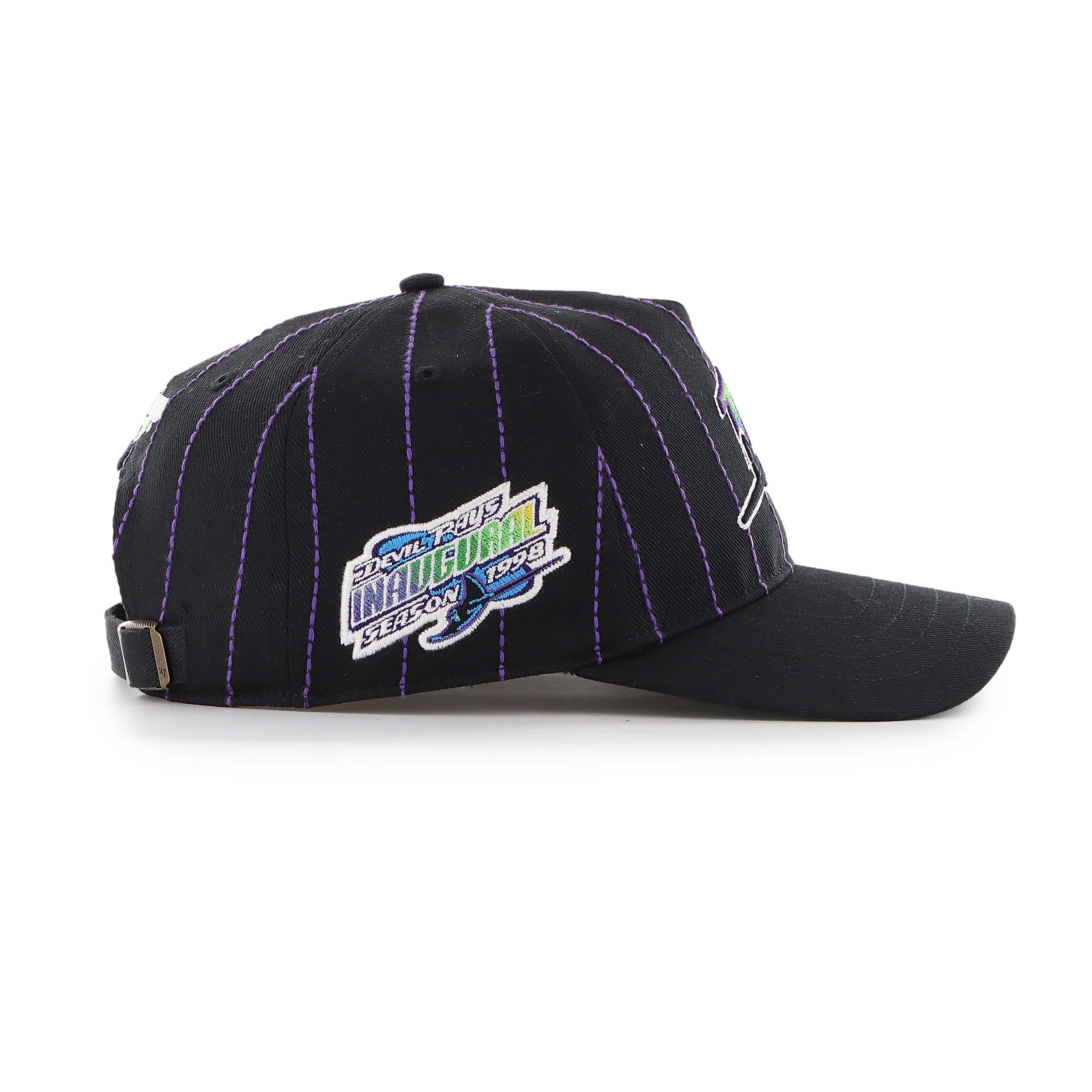 TAMPA BAY RAYS COOPERSTOWN RAWLINGS PINSTRIPE '47 HITCH - Image 3