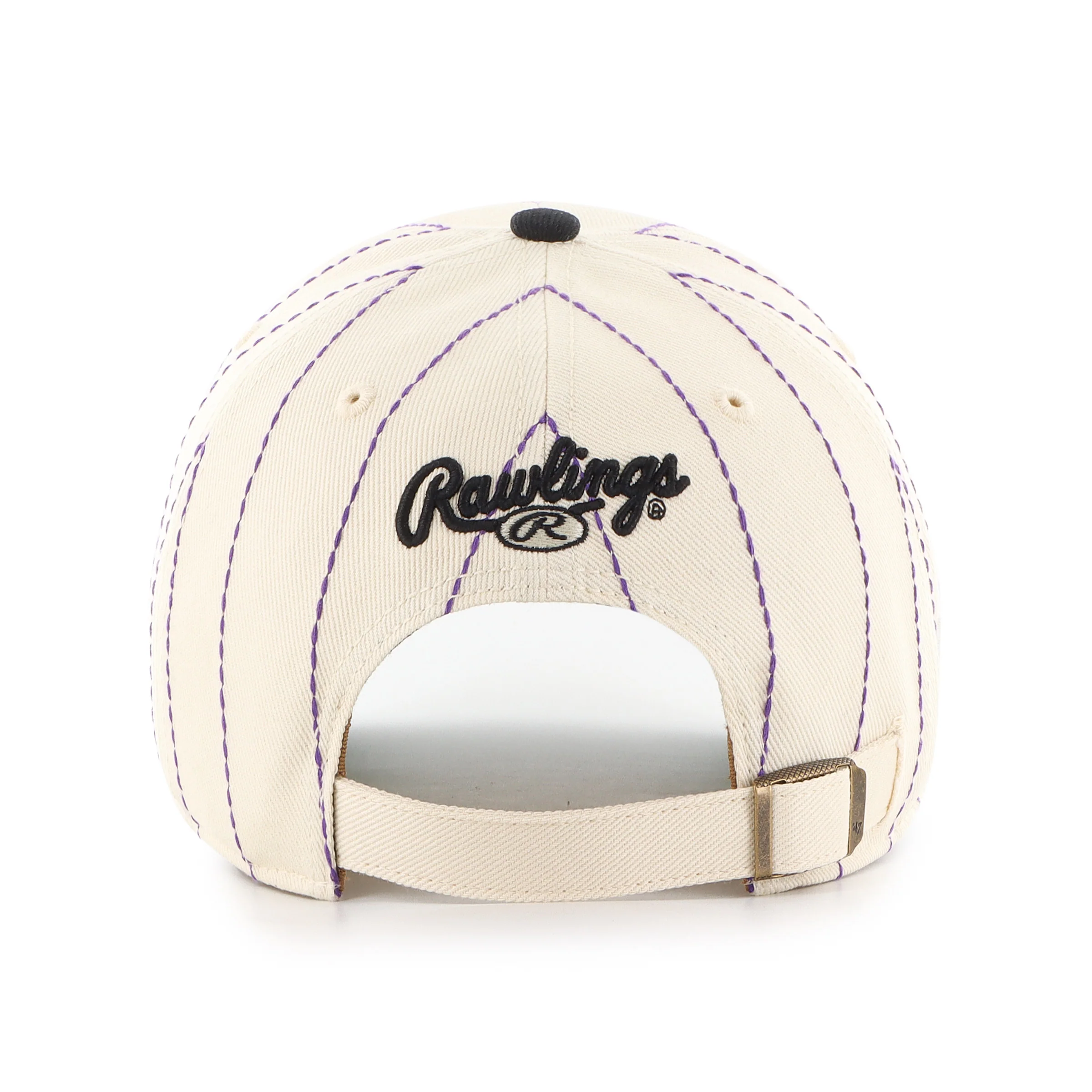 TAMPA BAY RAYS COOPERSTOWN RAWLINGS PINSTRIPE '47 CLEAN UP - Image 3