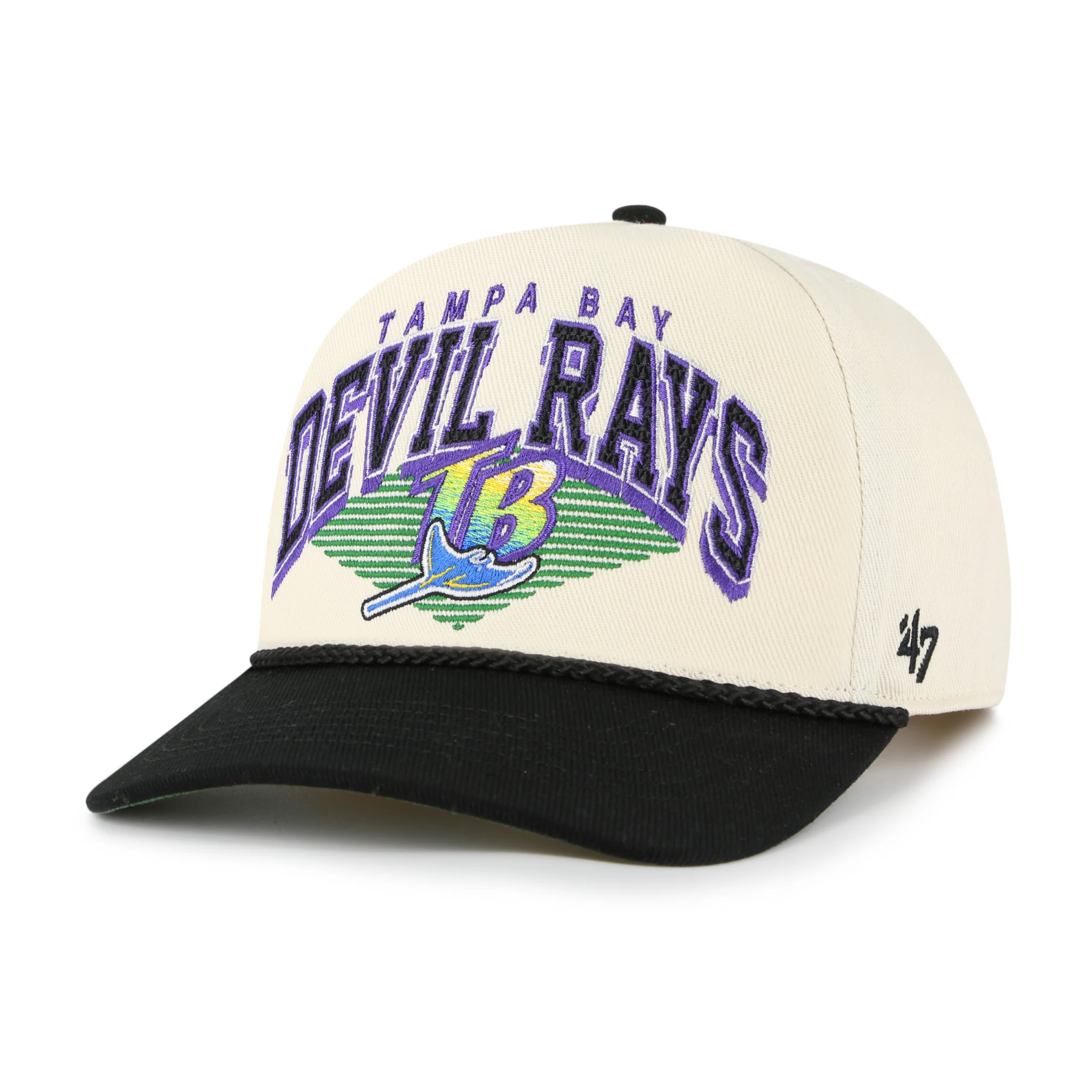 TAMPA BAY RAYS COOPERSTOWN POMONA TWO TONE ROPE '47 HITCH