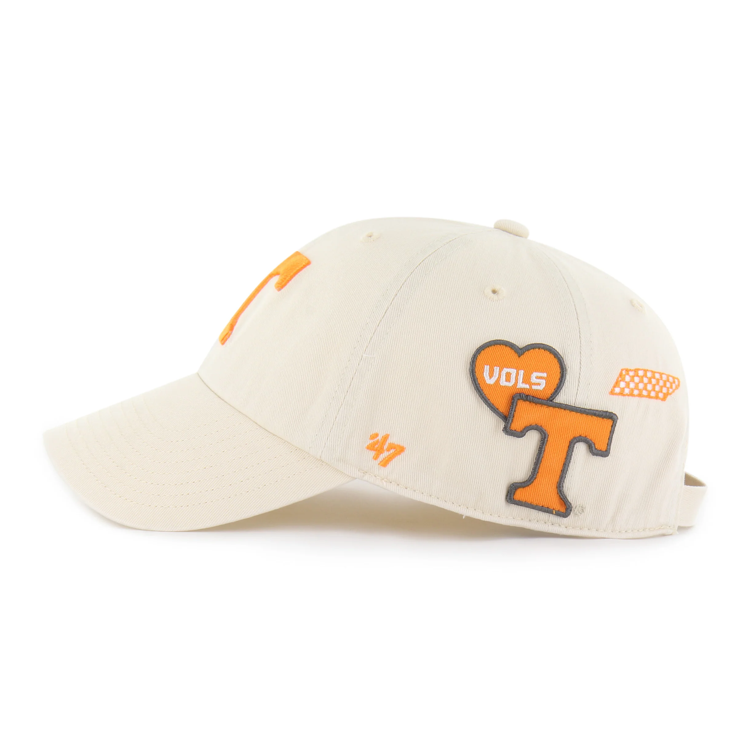 TENNESSEE VOLUNTEERS BADGES '47 CLEAN UP - Image 2