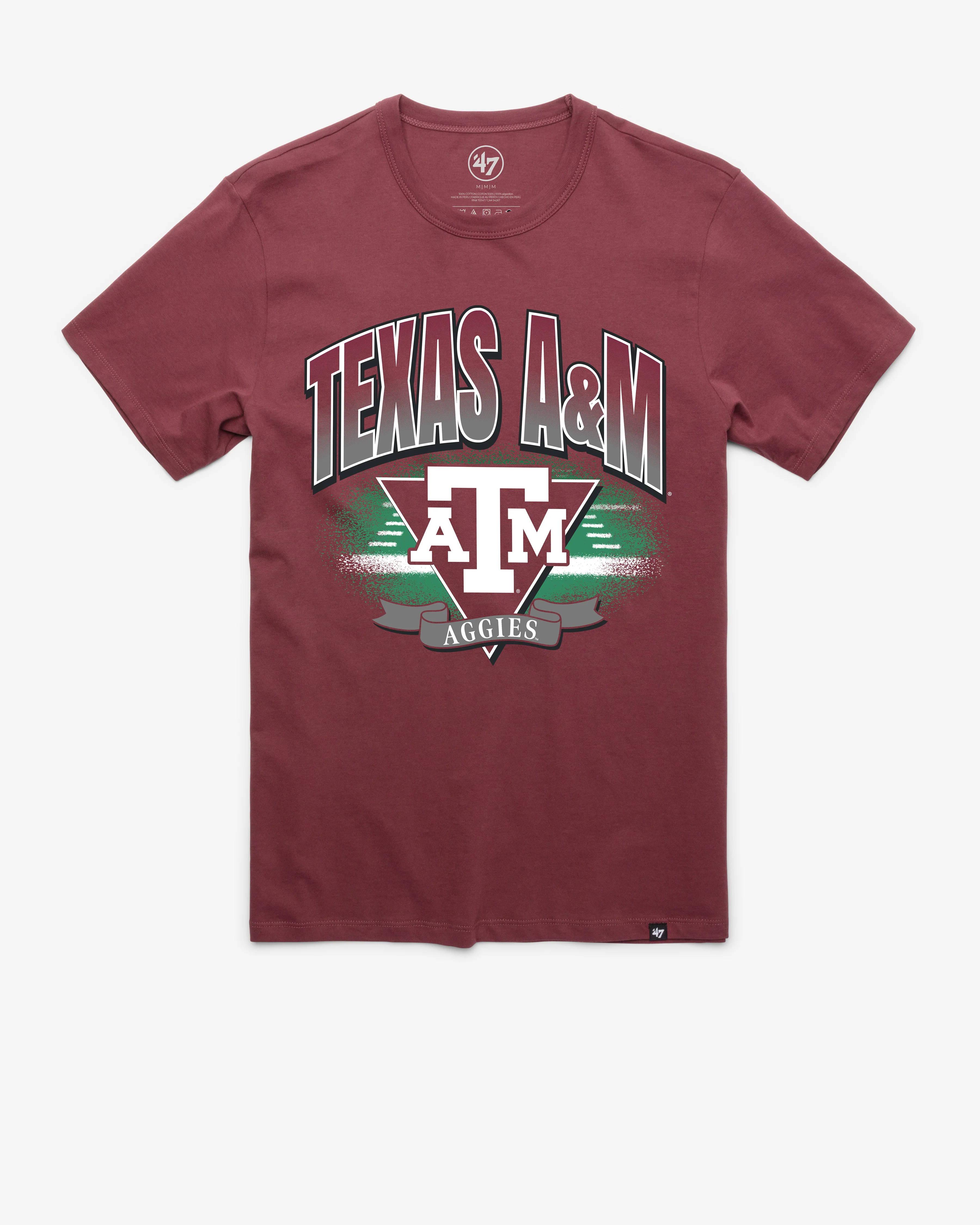 TEXAS A&M AGGIES ARENA FADE '47 FRANKLIN TEE