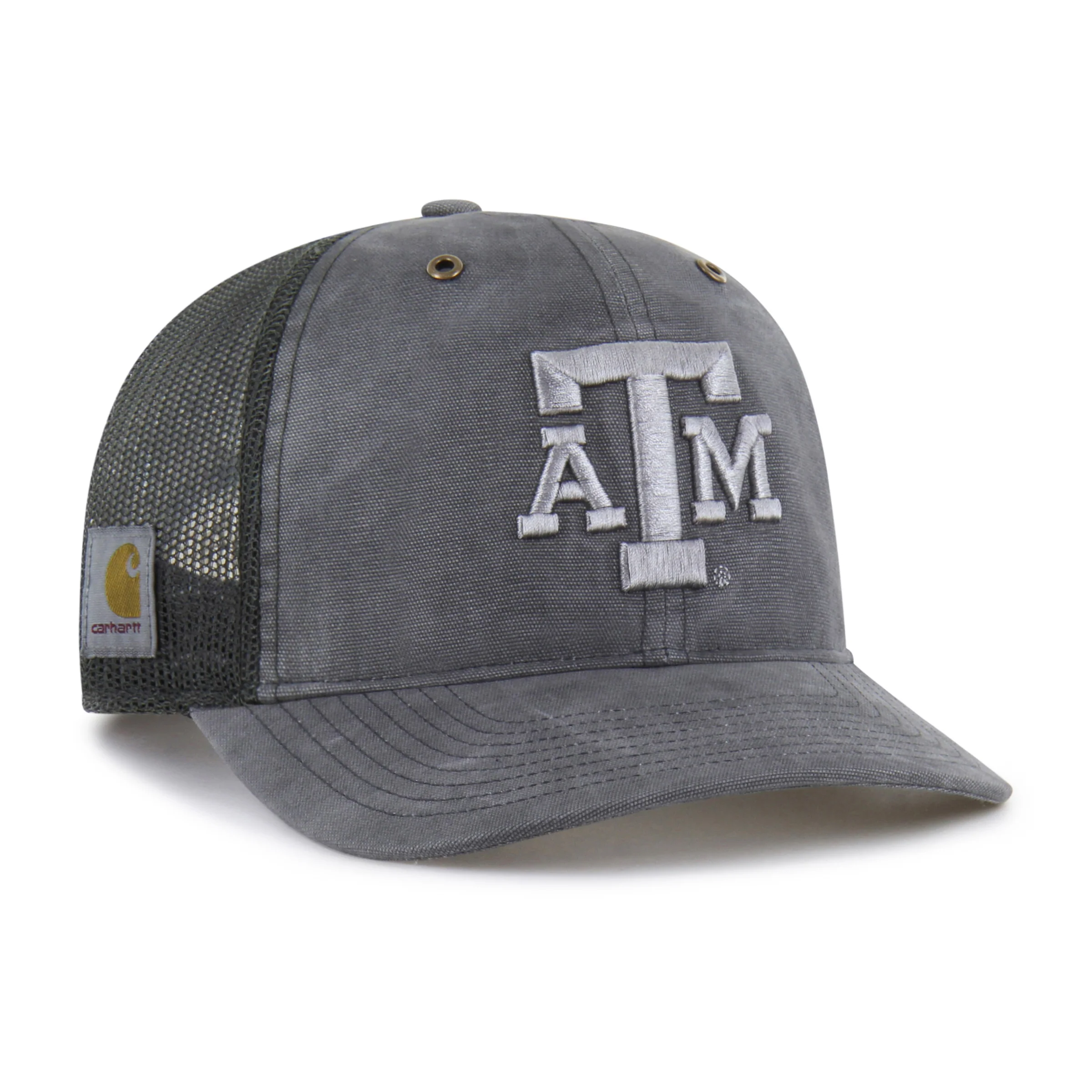 TEXAS A&M AGGIES CARHARTT DYED '47 TRUCKER RF RELAXED FIT