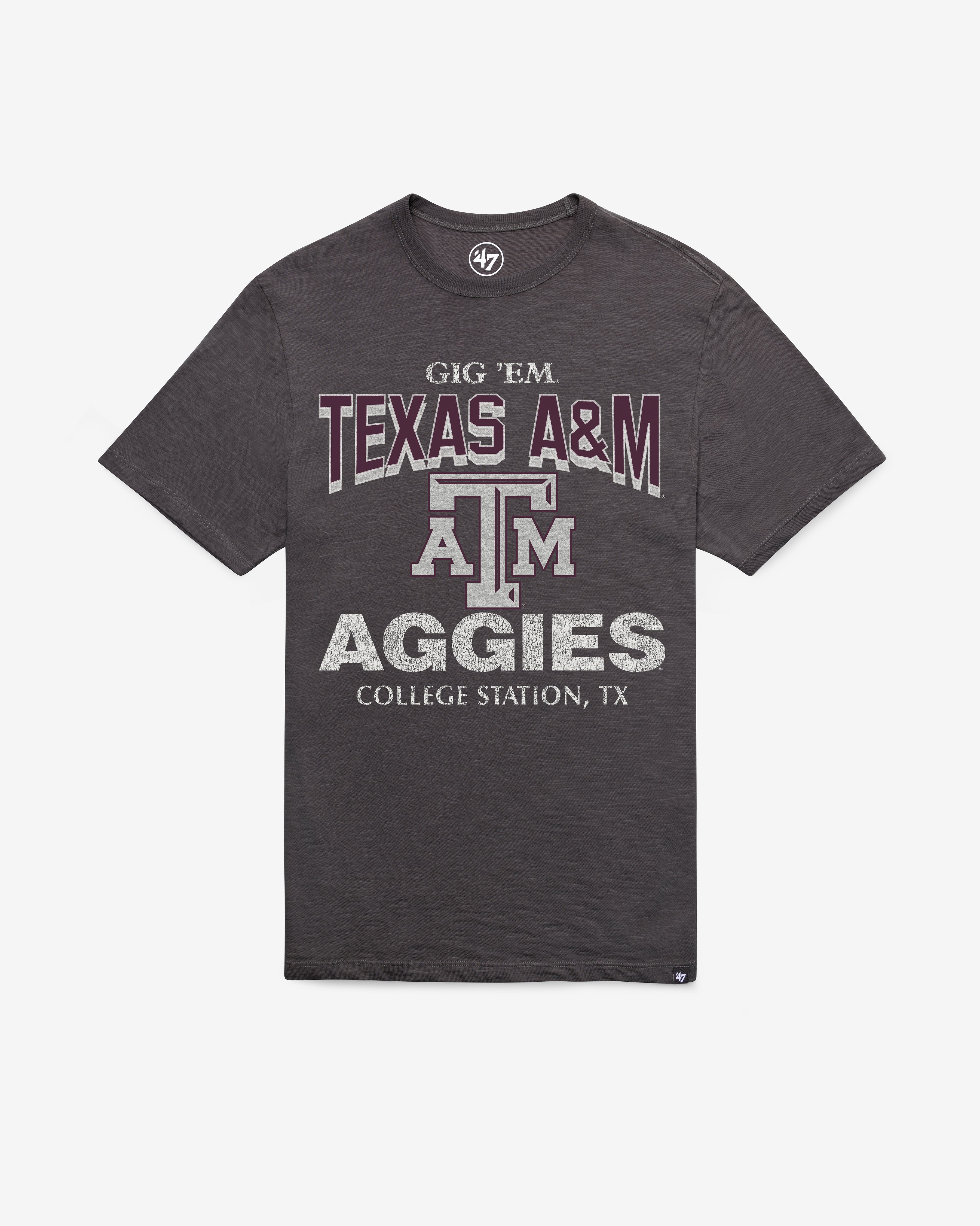 TEXAS A&M AGGIES HEAD ON '47 SCRUM TEE