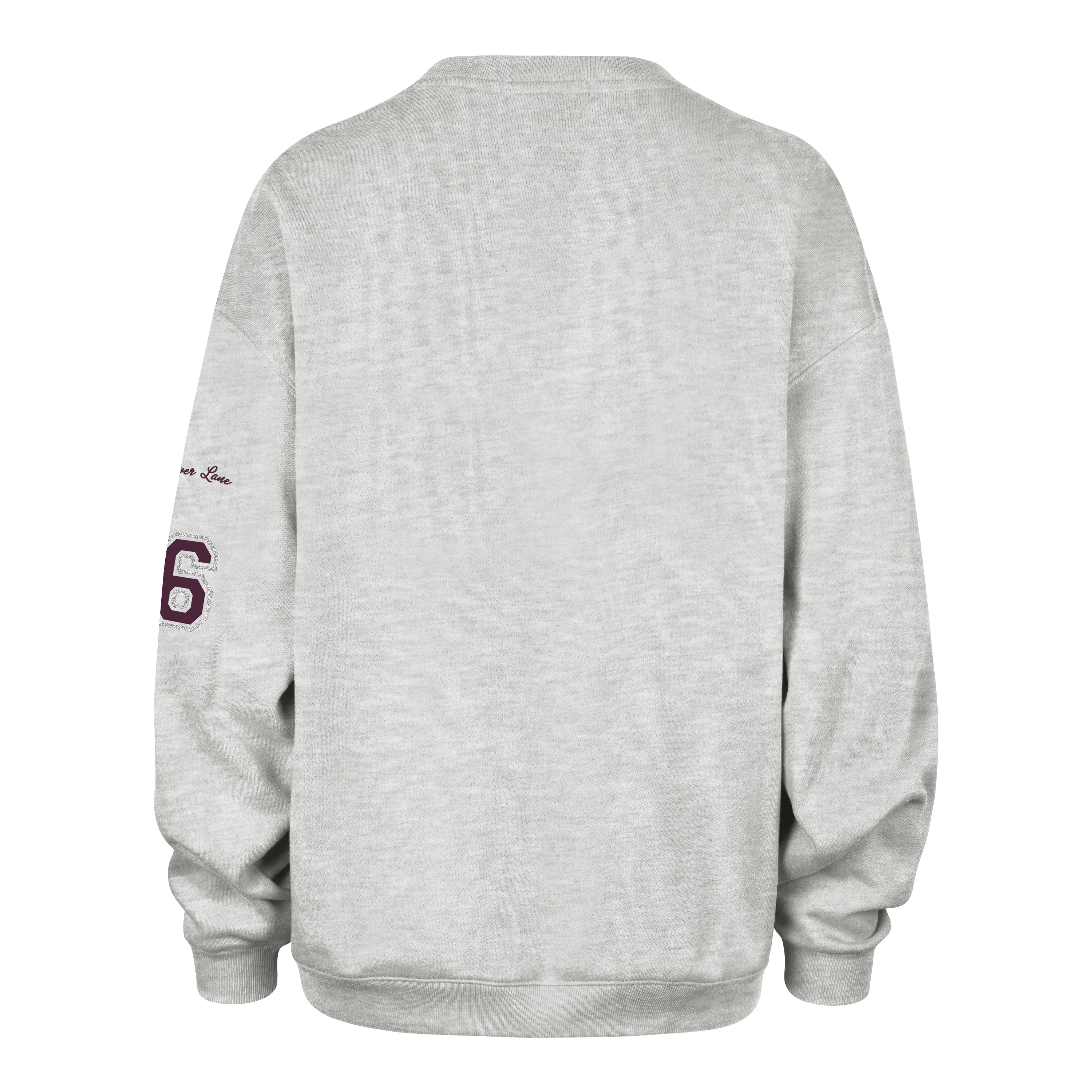 TEXAS A&M AGGIES STONEY CLOVER LANE X '47 OVERSIZED GLITTER ARCH CREW WOMENS - Image 2