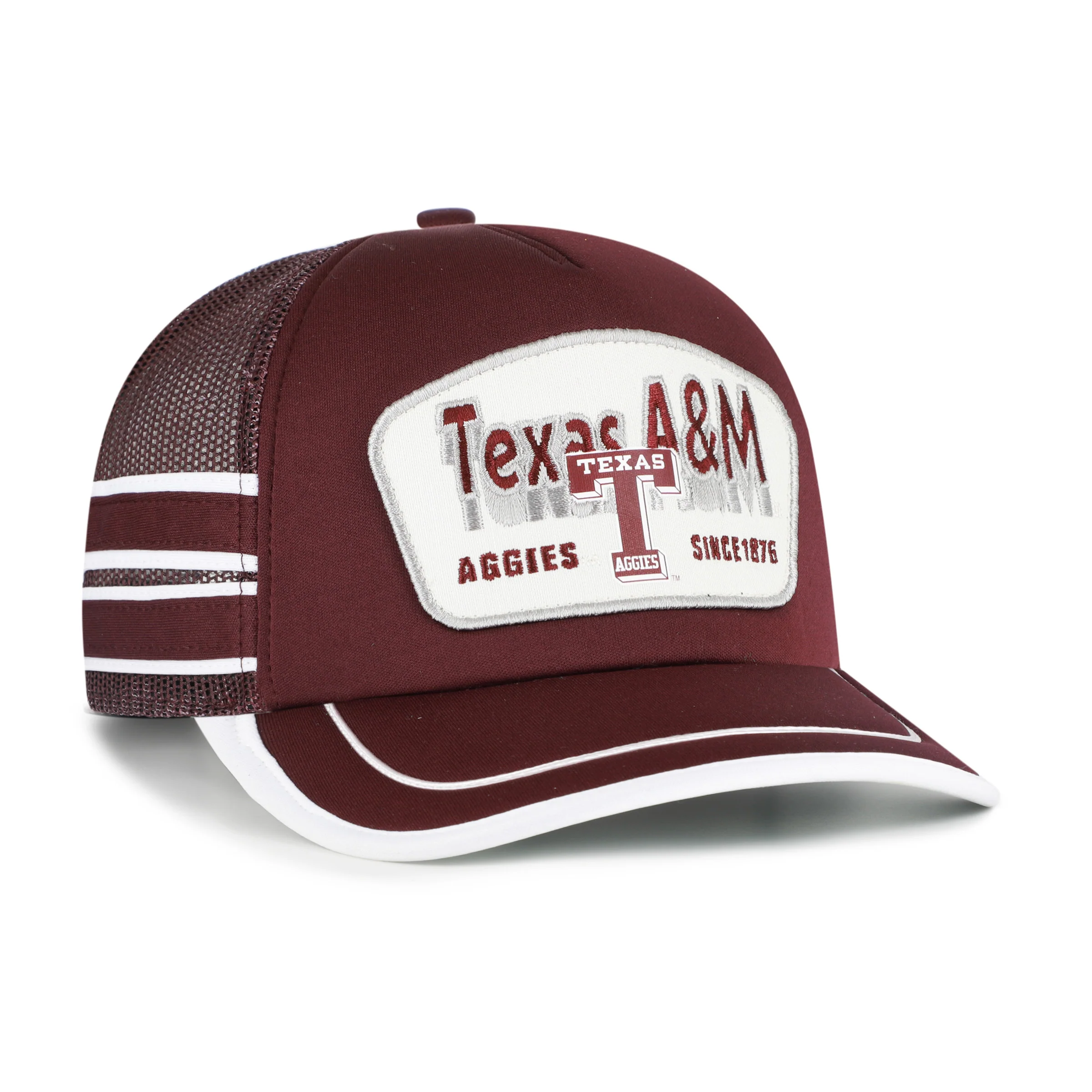 TEXAS A&M AGGIES VINTAGE GRANDSTAND '47 HITCH FOAM FRONT - Image 3