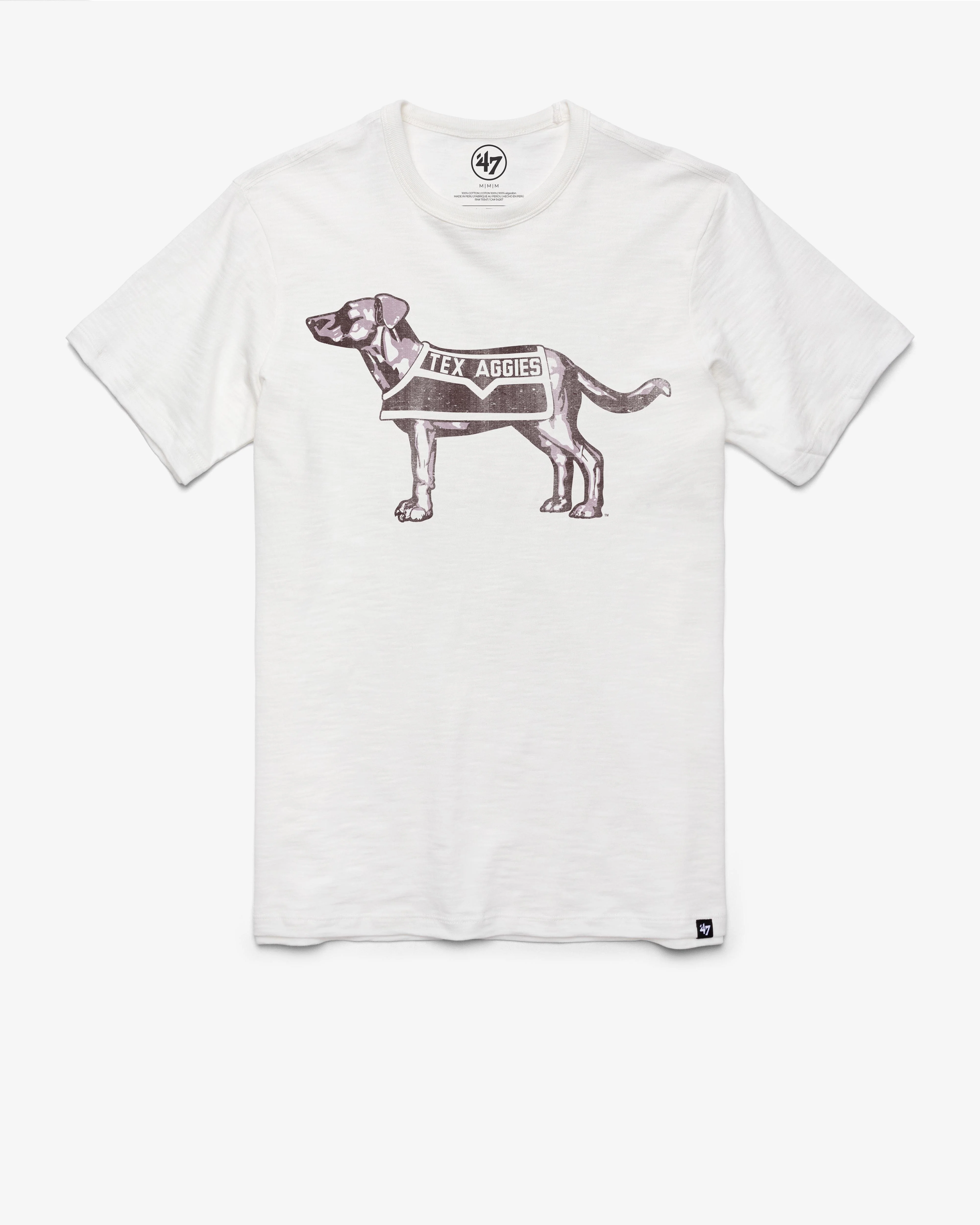 TEXAS A&M AGGIES '47 VINTAGE GRIT SCRUM TEE