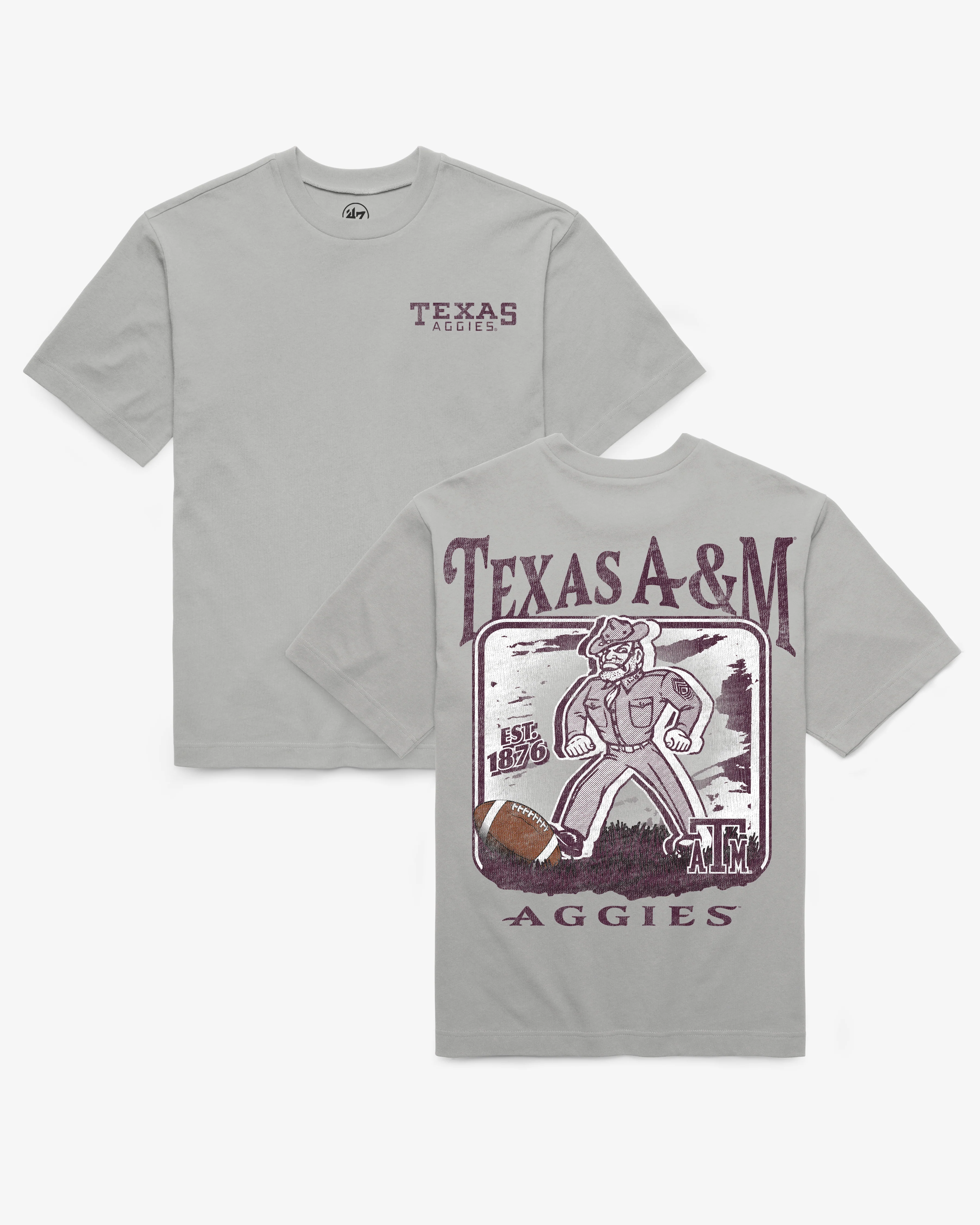 TEXAS A&M AGGIES VINTAGE REGIONAL BACKER '47 FOUNDATION TEE
