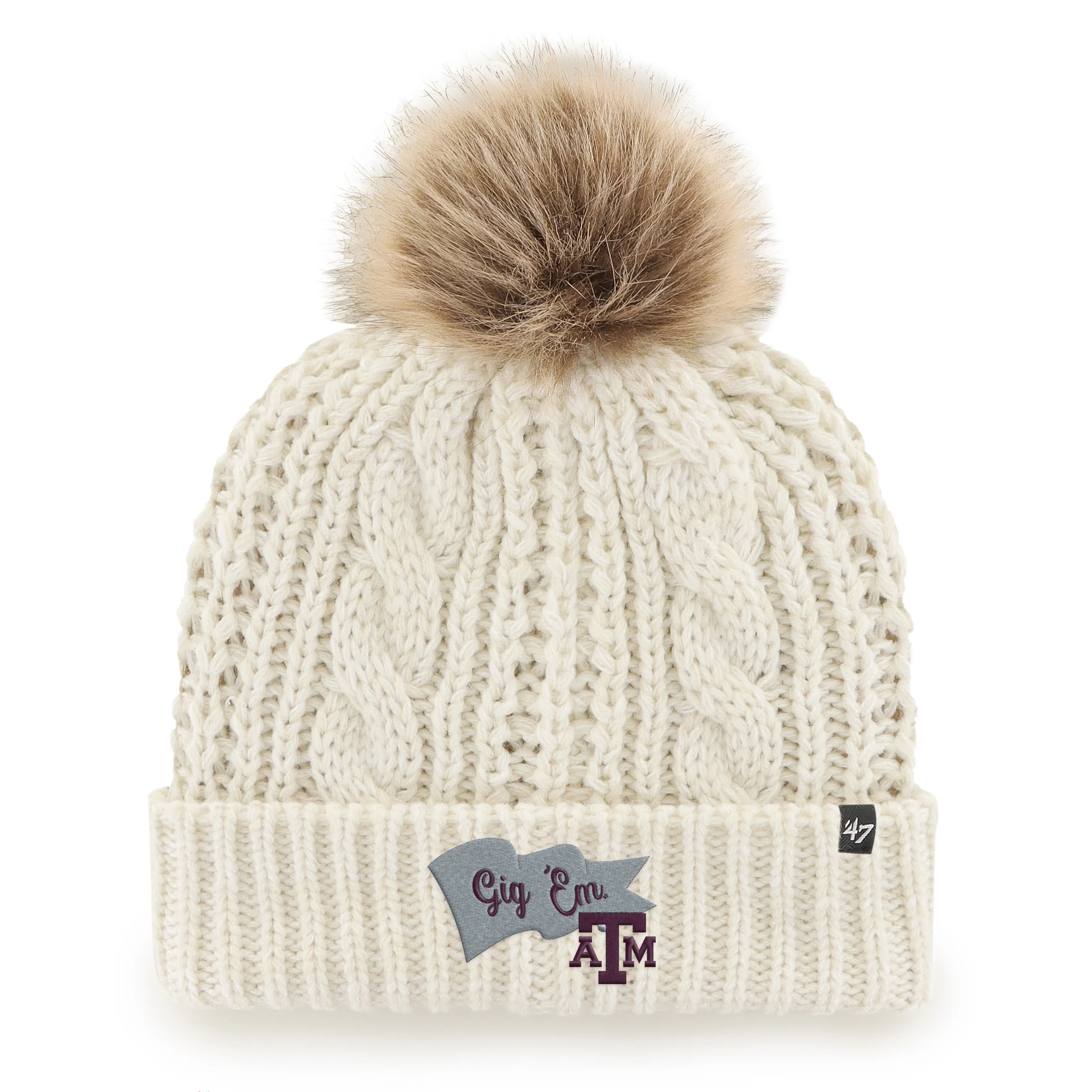 TEXAS A&M AGGIES WAVE BANNER '47 MEEKO CUFF KNIT WOMENS