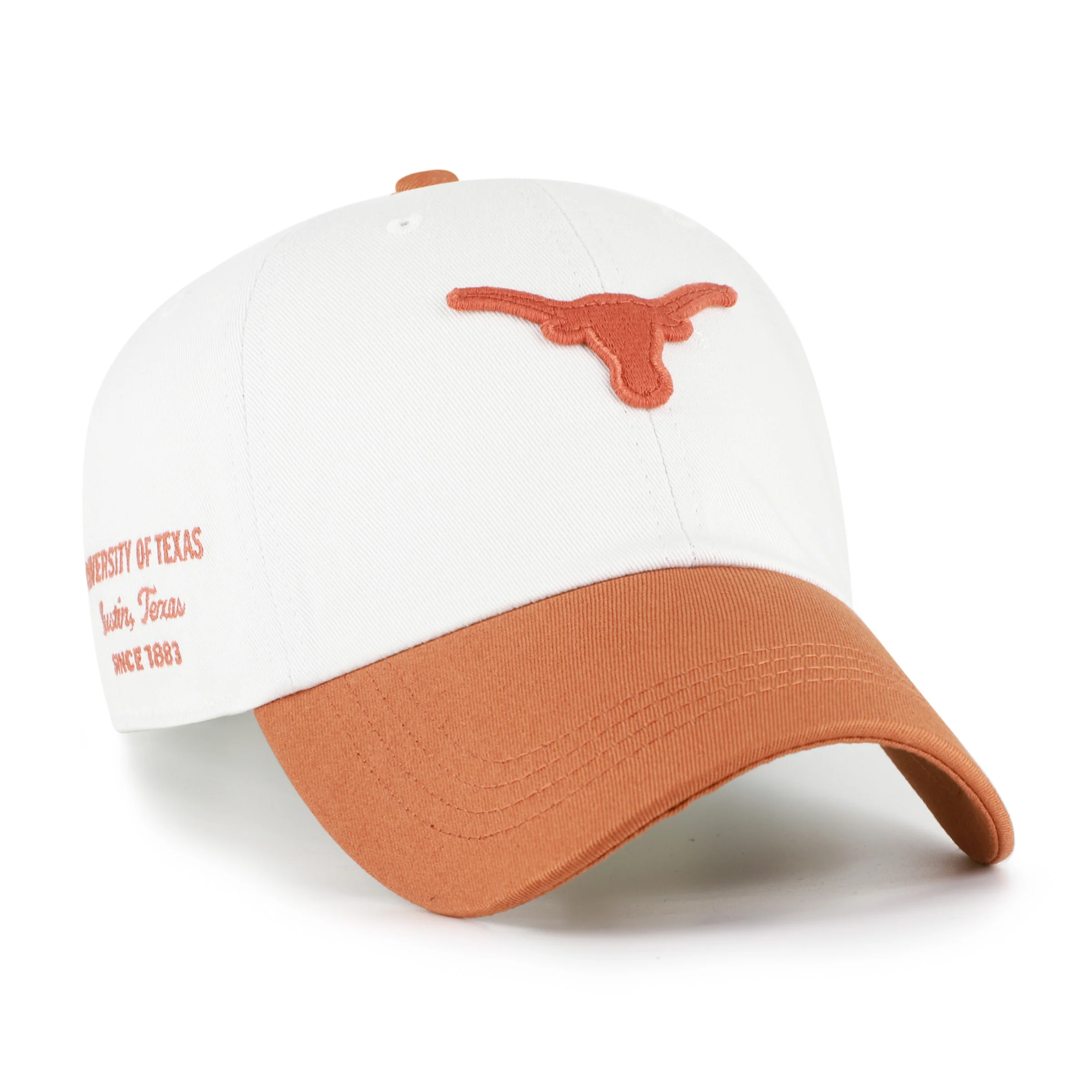 TEXAS LONGHORNS CONTEMPORARY BASICS TWO TONE '47 CLEAN UP