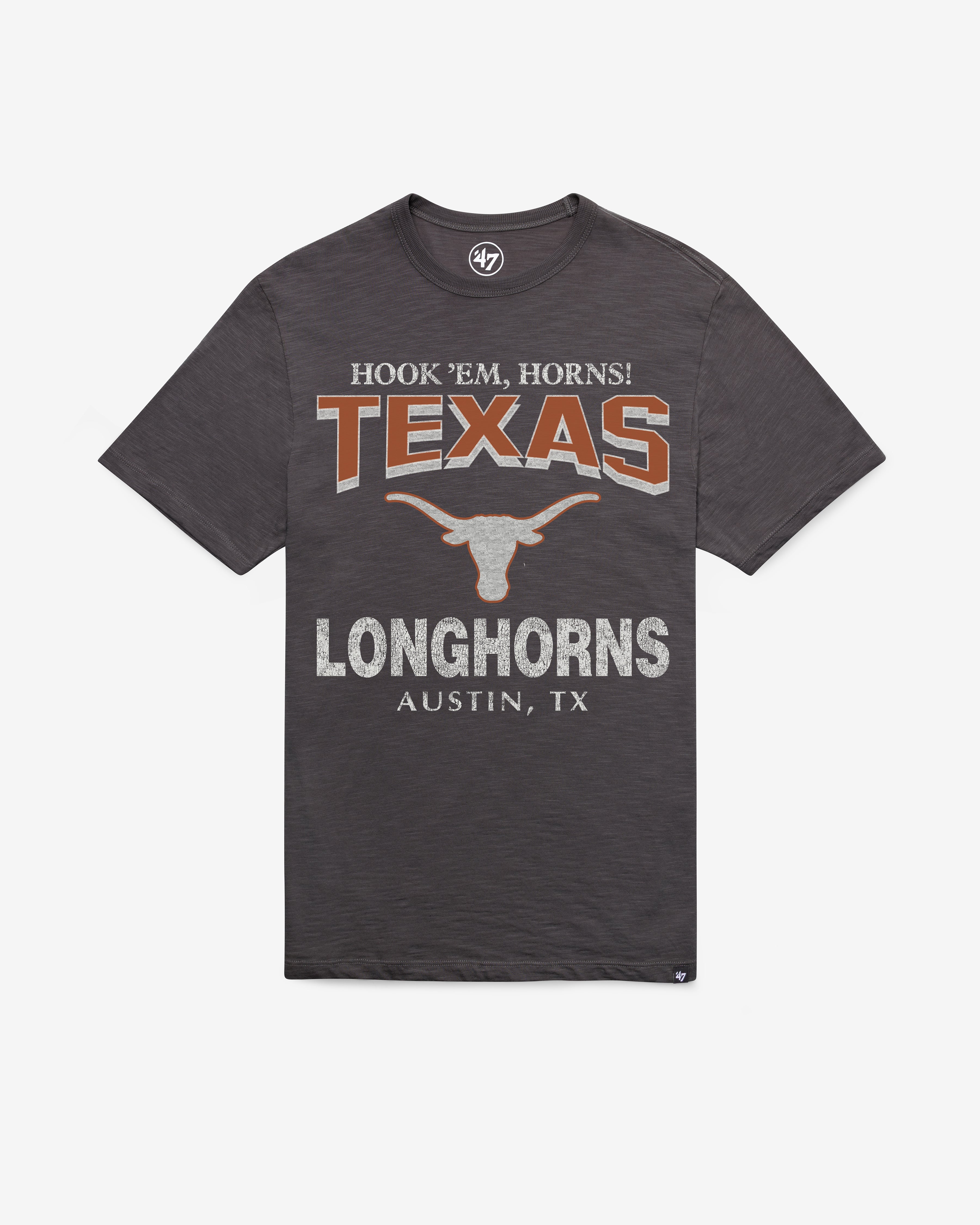 TEXAS LONGHORNS HEAD ON '47 SCRUM TEE