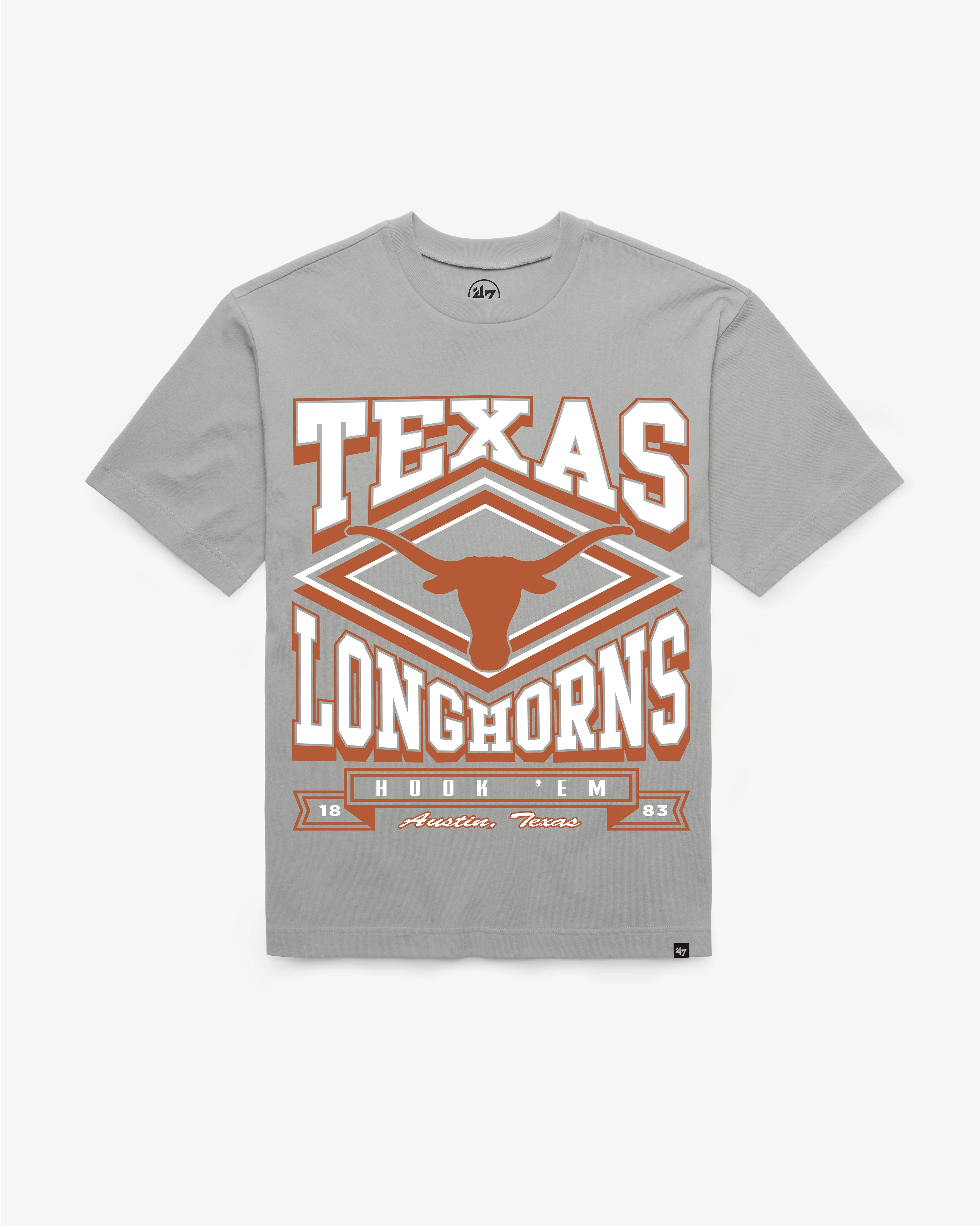 TEXAS LONGHORNS HEATER '47 FOUNDATION TEE