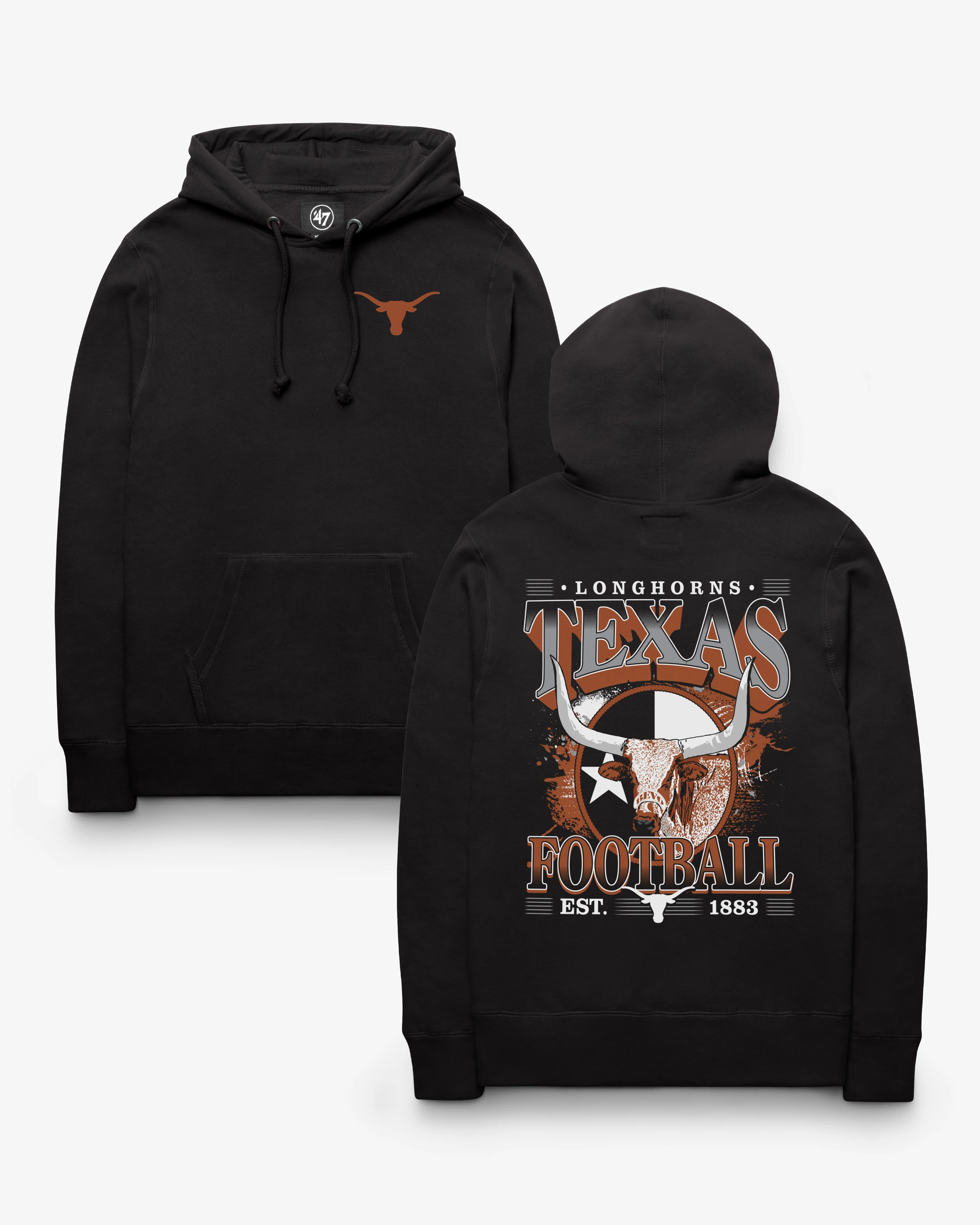 TEXAS LONGHORNS BACKER '47 HEADLINE HOOD
